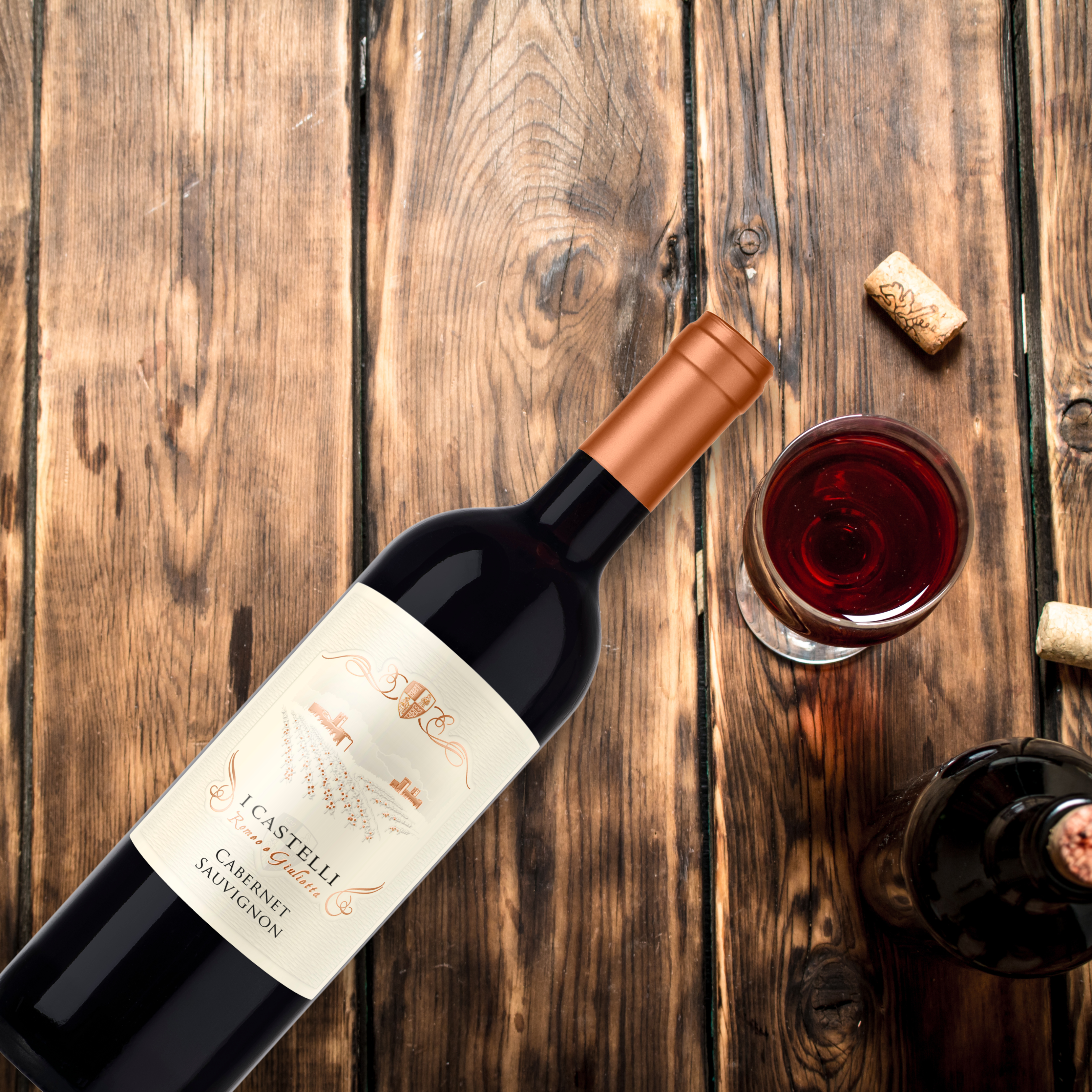 I Castelli Romeo e Giulietta Cabernet Sauvignon Veneto IGT, 750mL