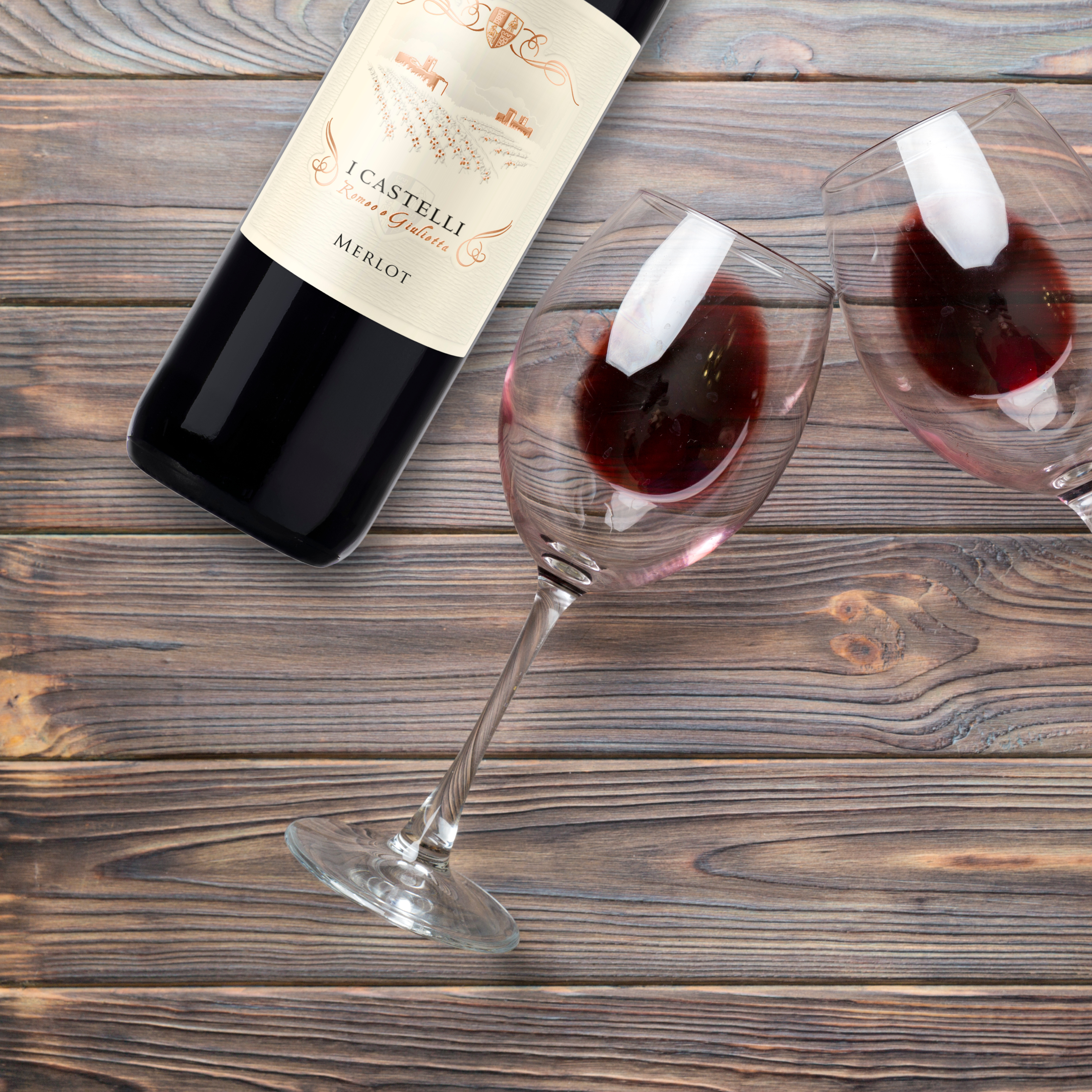 I Castelli Romeo e Giulietta Merlot Veneto IGT, 750mL