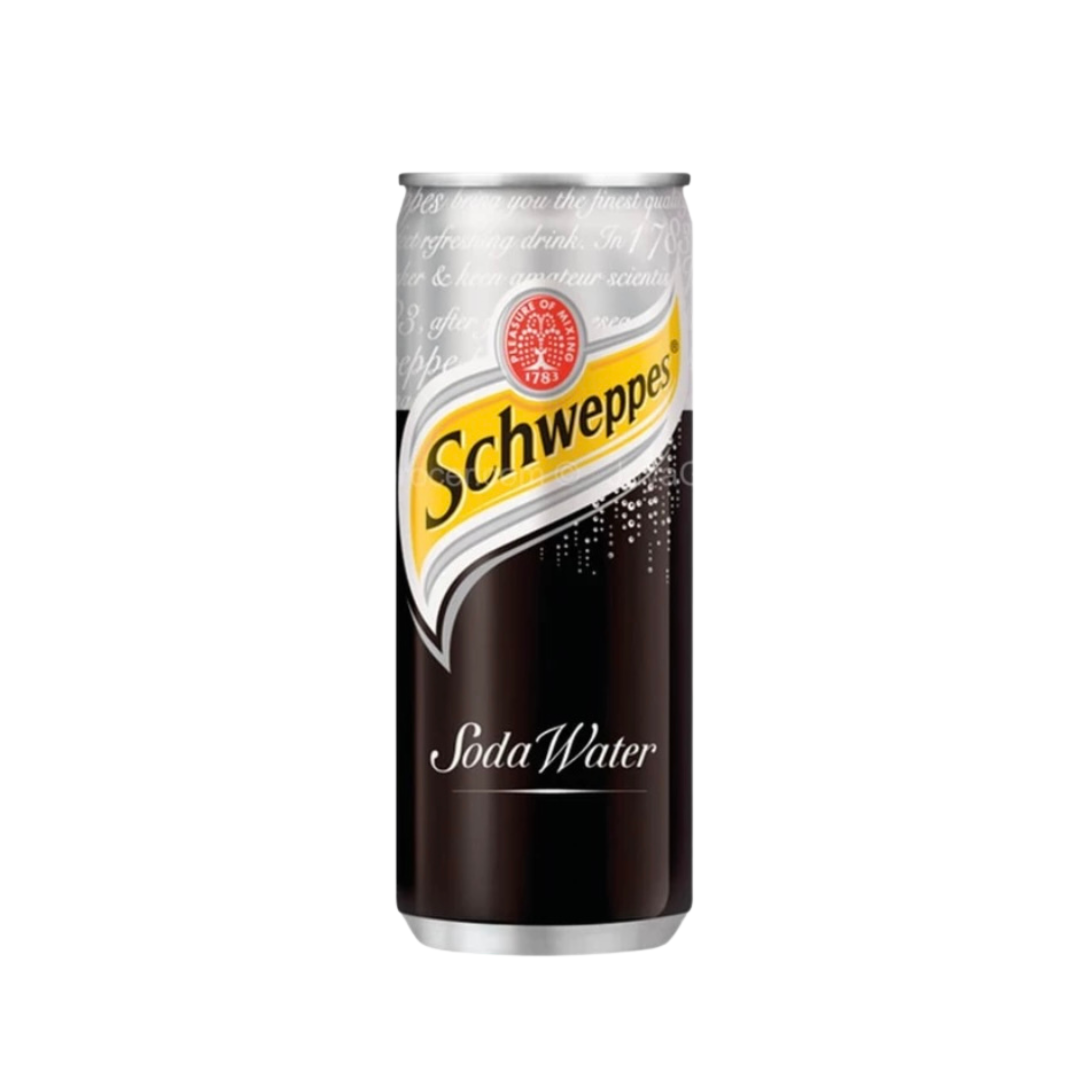 Schweppes Sparkling Soda Water 320mL X 6 Cans