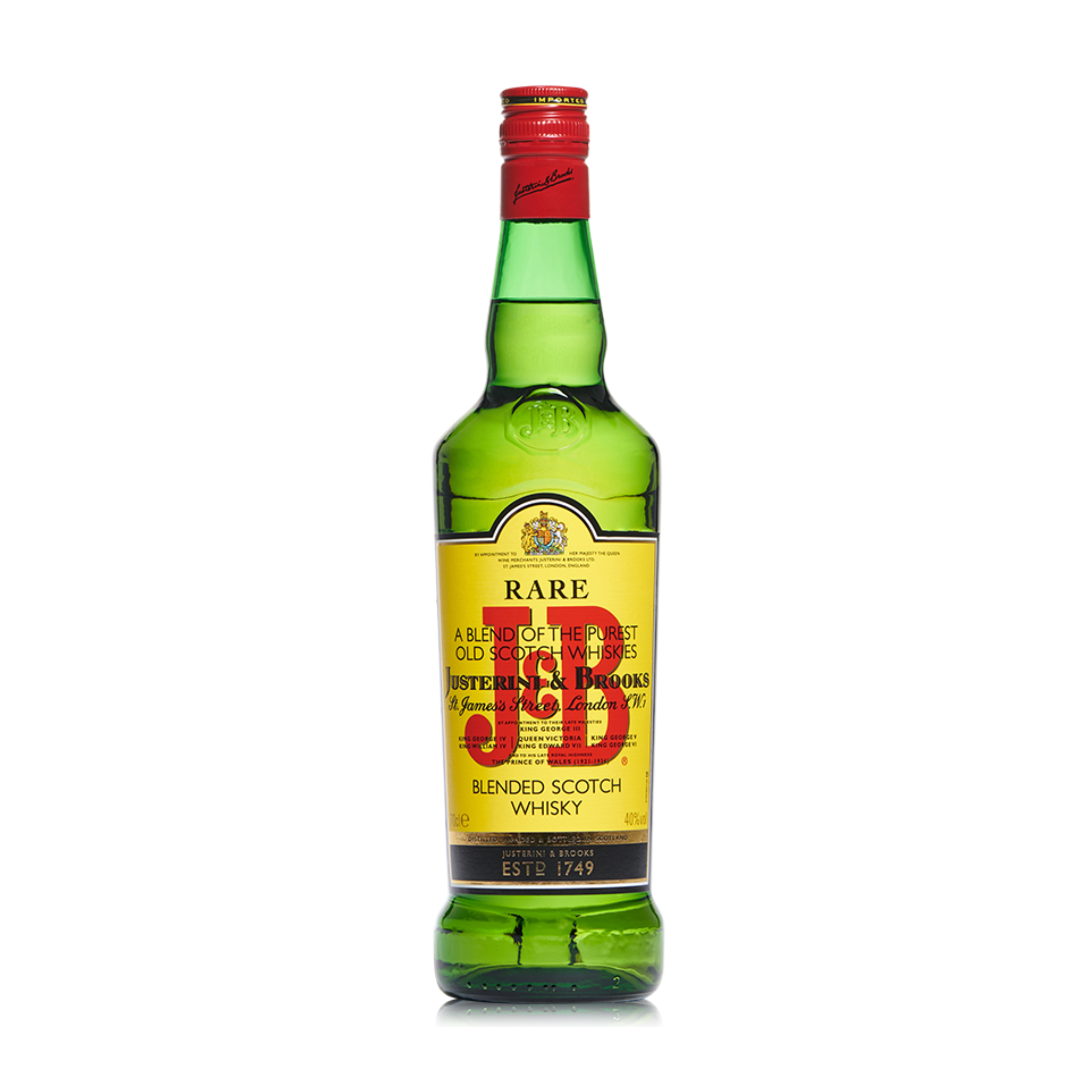 J&B Rare Blended Scotch Whiskey, 700mL