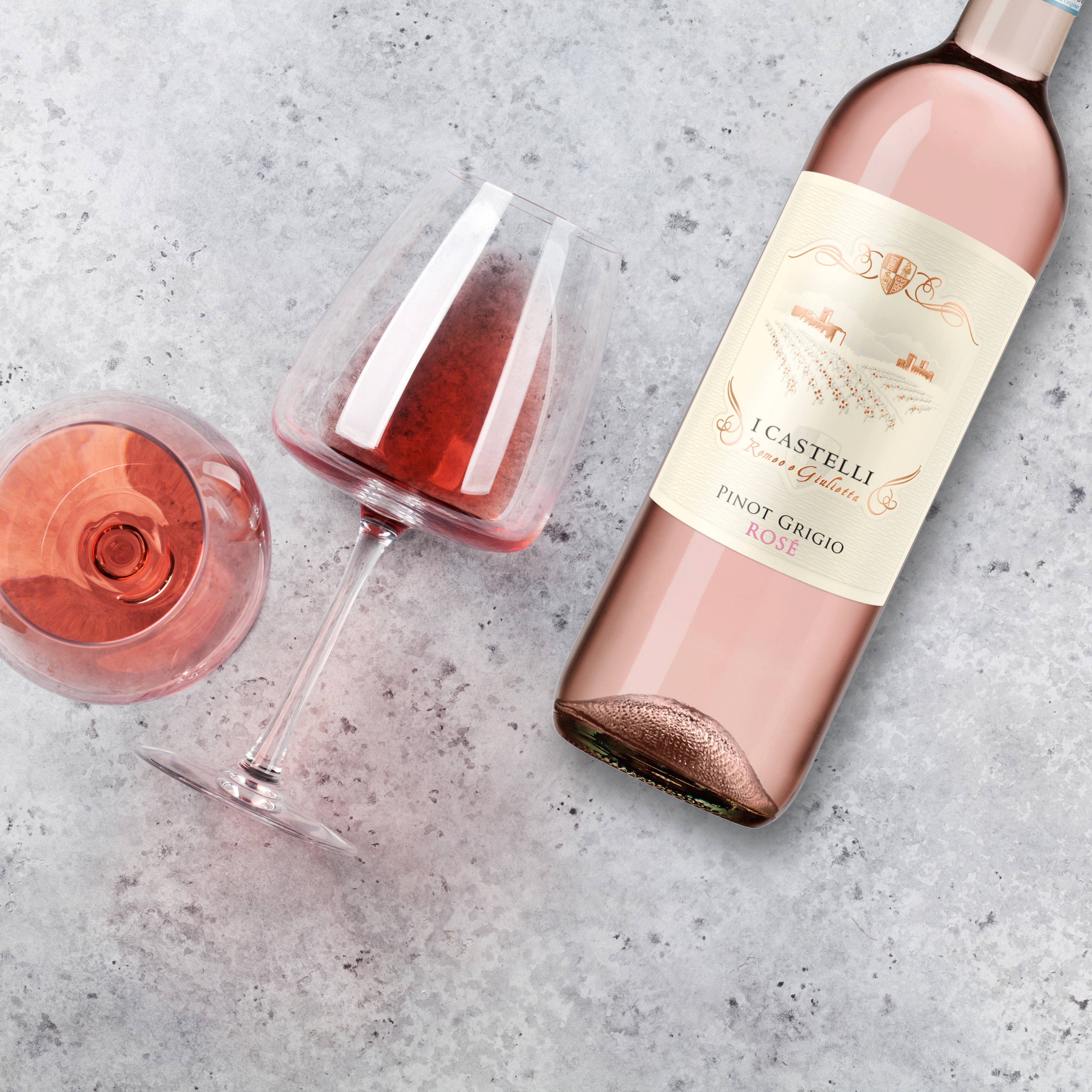 I Castelli Romeo e Giulietta Pinot Grigio Rosé, 750mL