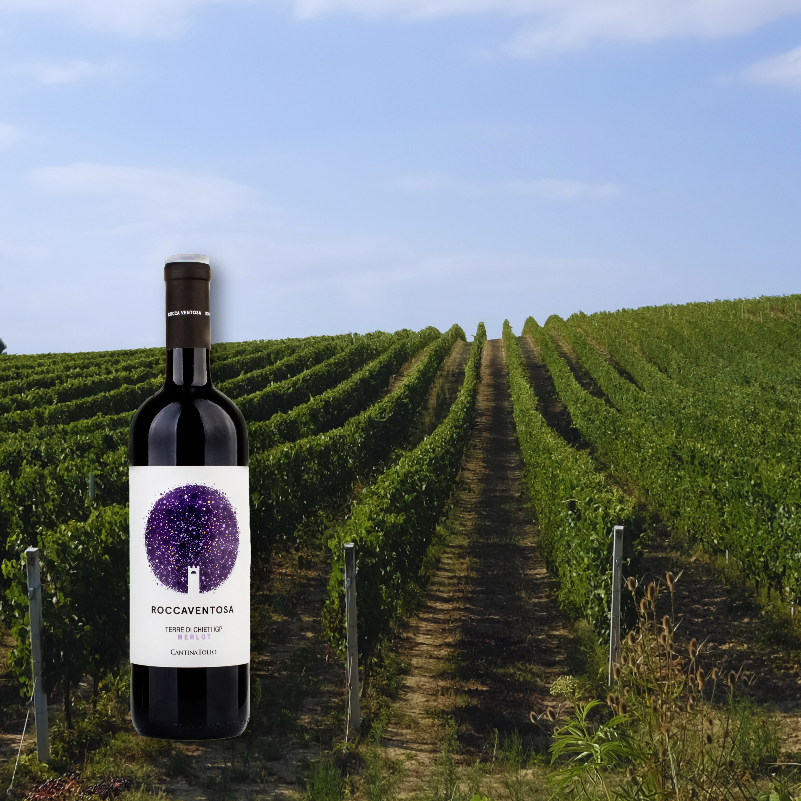 Rocca Ventosa Merlot Terre di Chieti IGP, 750mL