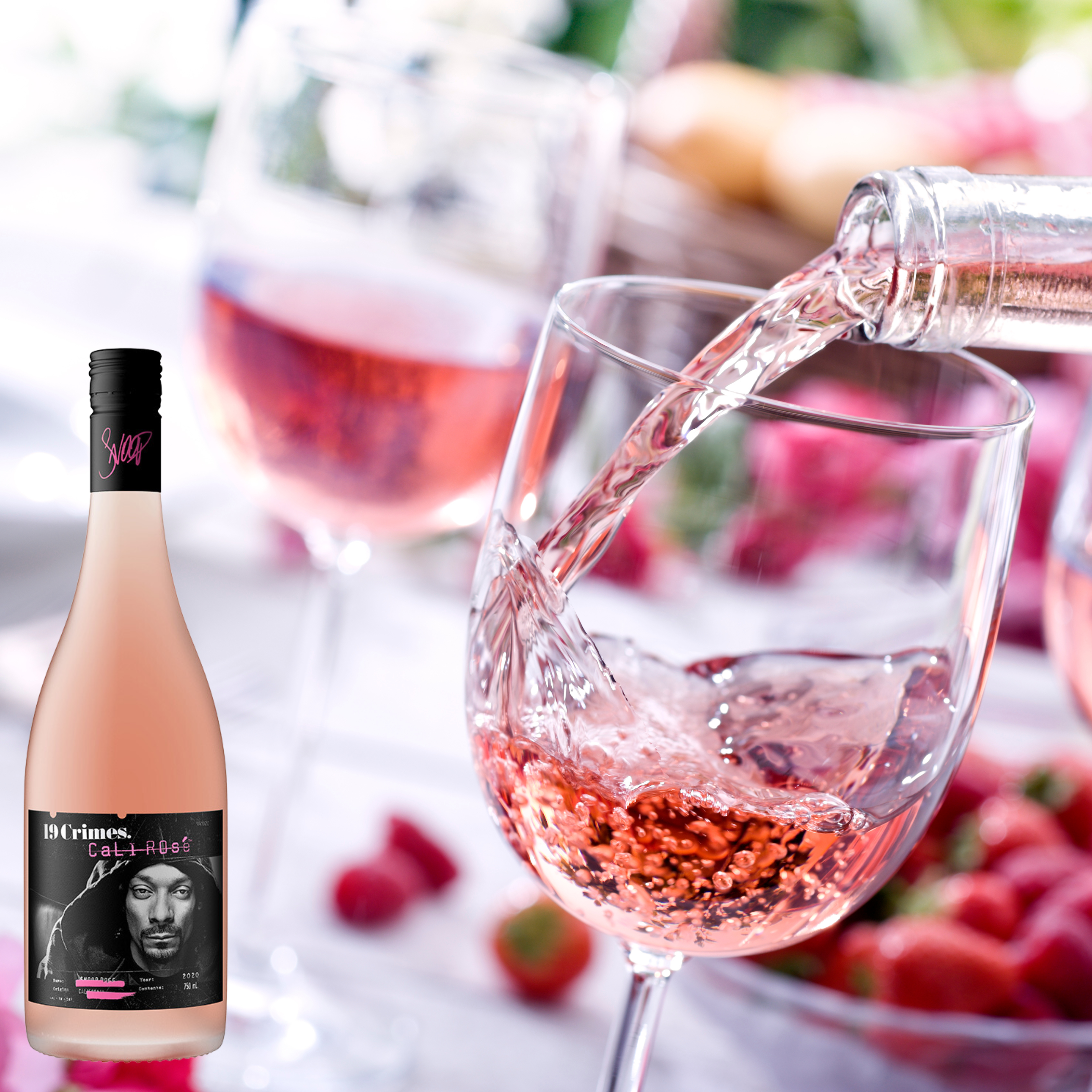 19 Crimes Cali Rosé Snoop Dog, 750mL