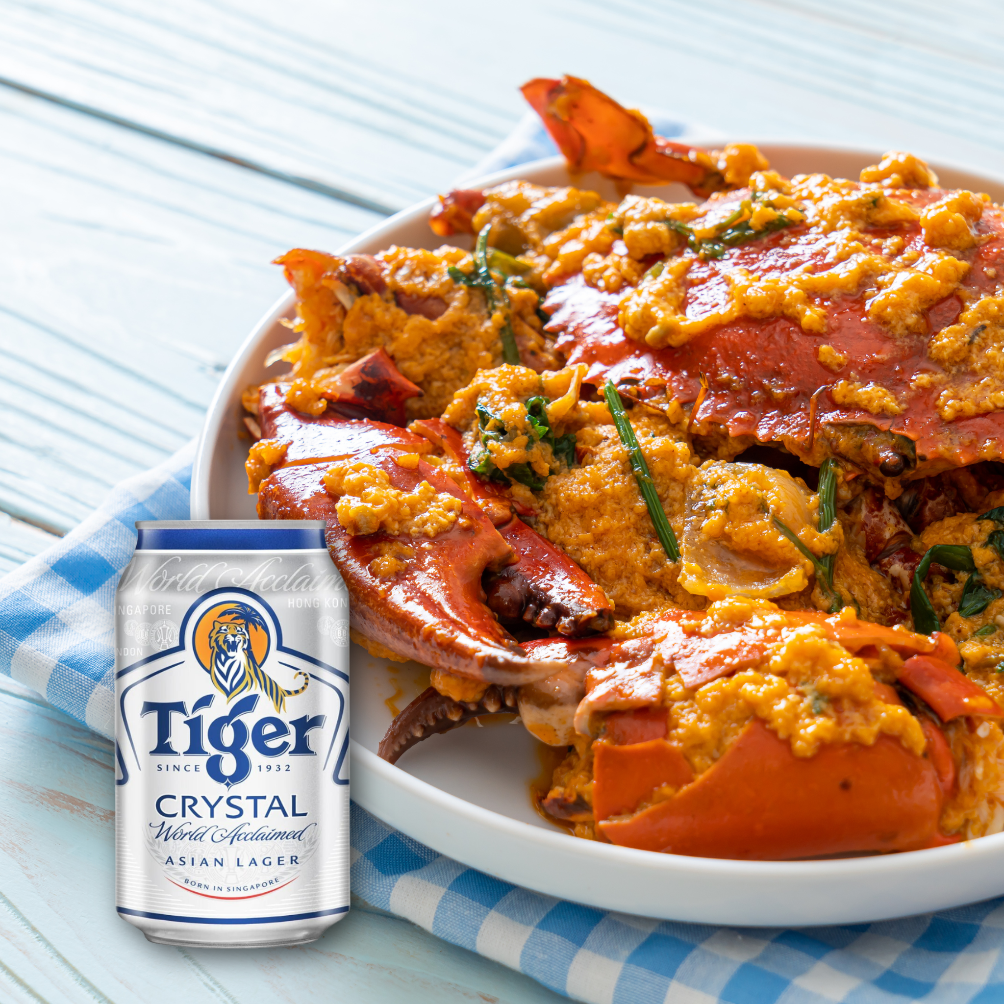 Tiger Crystal, 330mL X 24 Cans