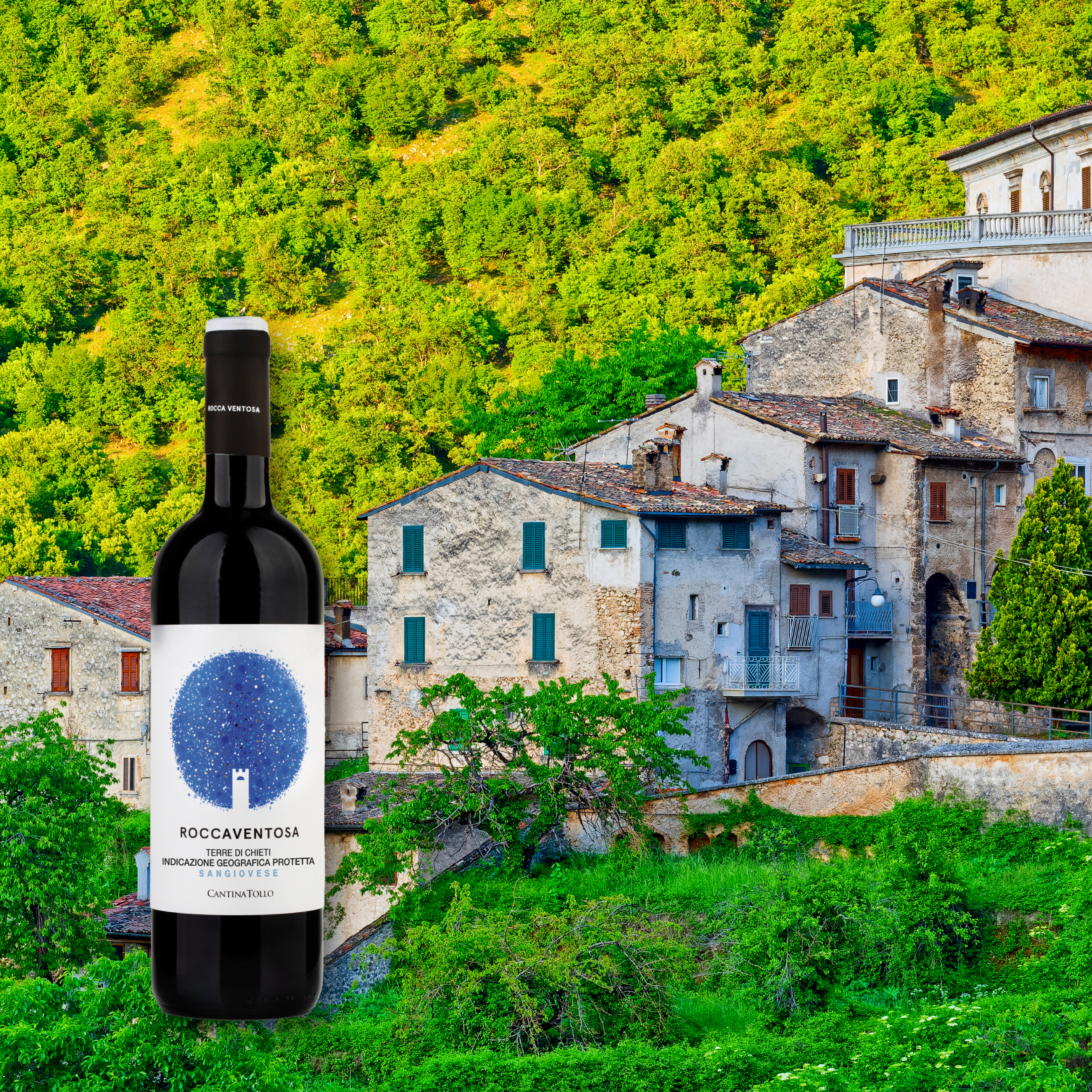 Rocca Ventosa Sangiovese Terre di Chieti IGP, 750mL