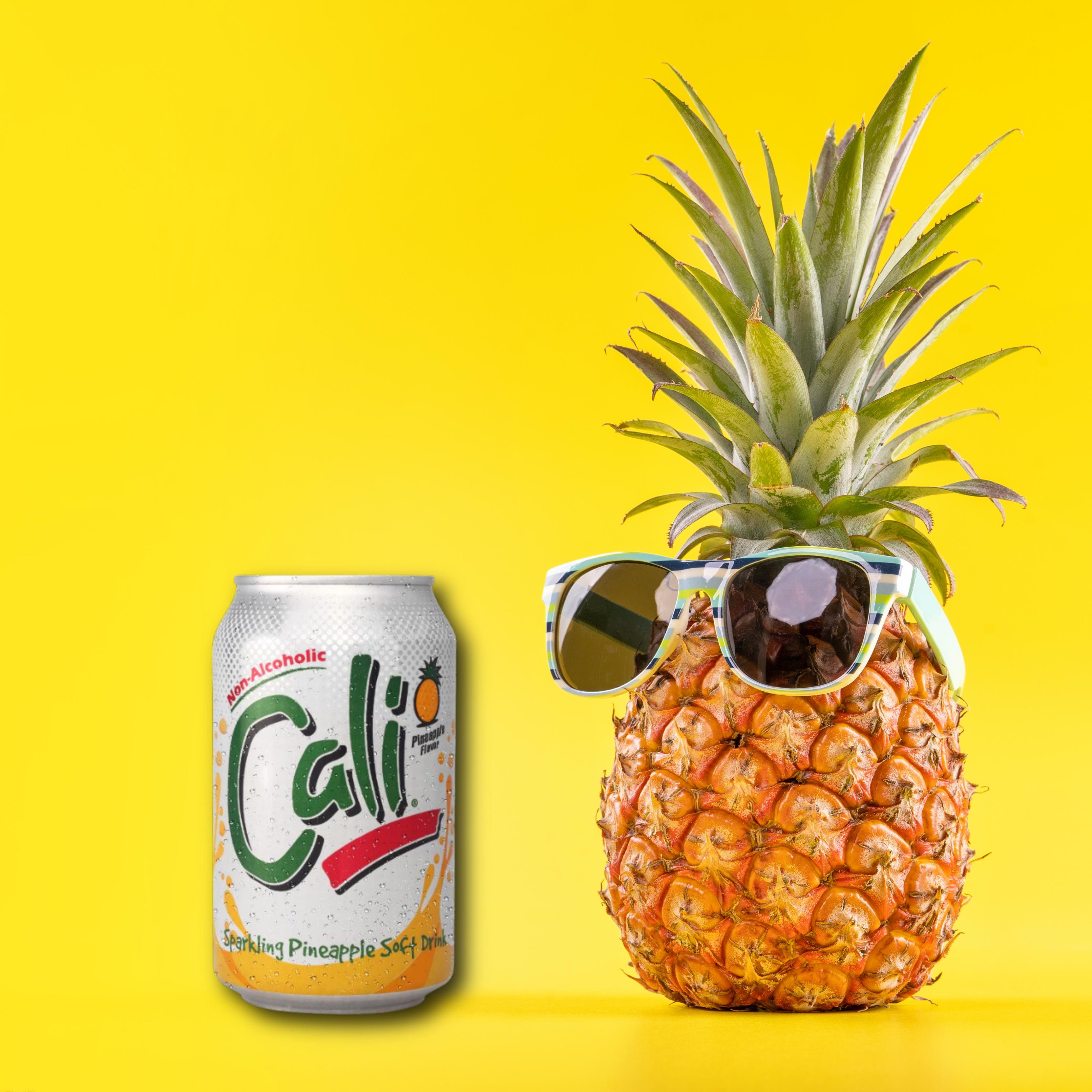 Cali Sparkling Pineapple, 330mL X 6 Cans