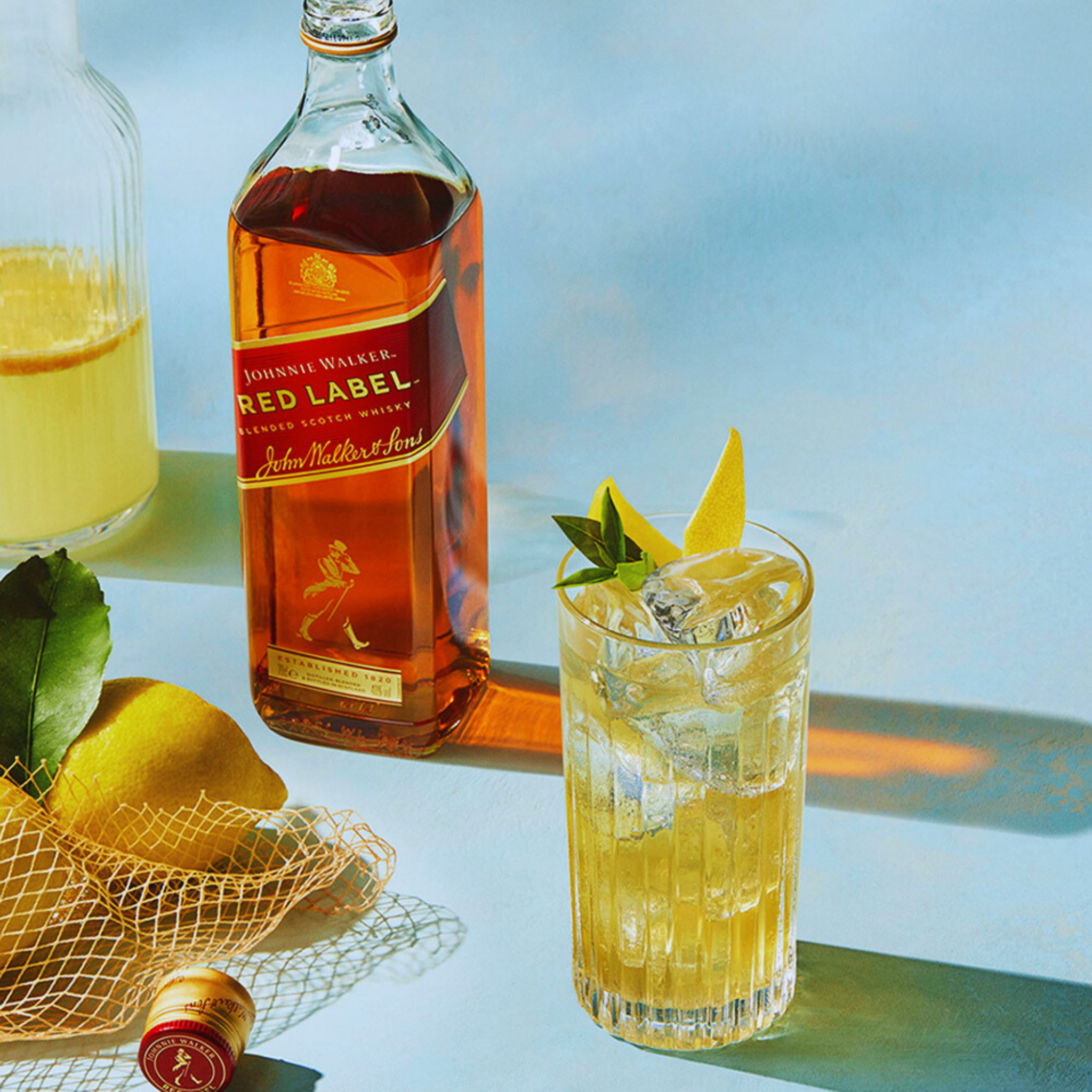 Johnnie Walker Red Label, 3L w/ Cradle