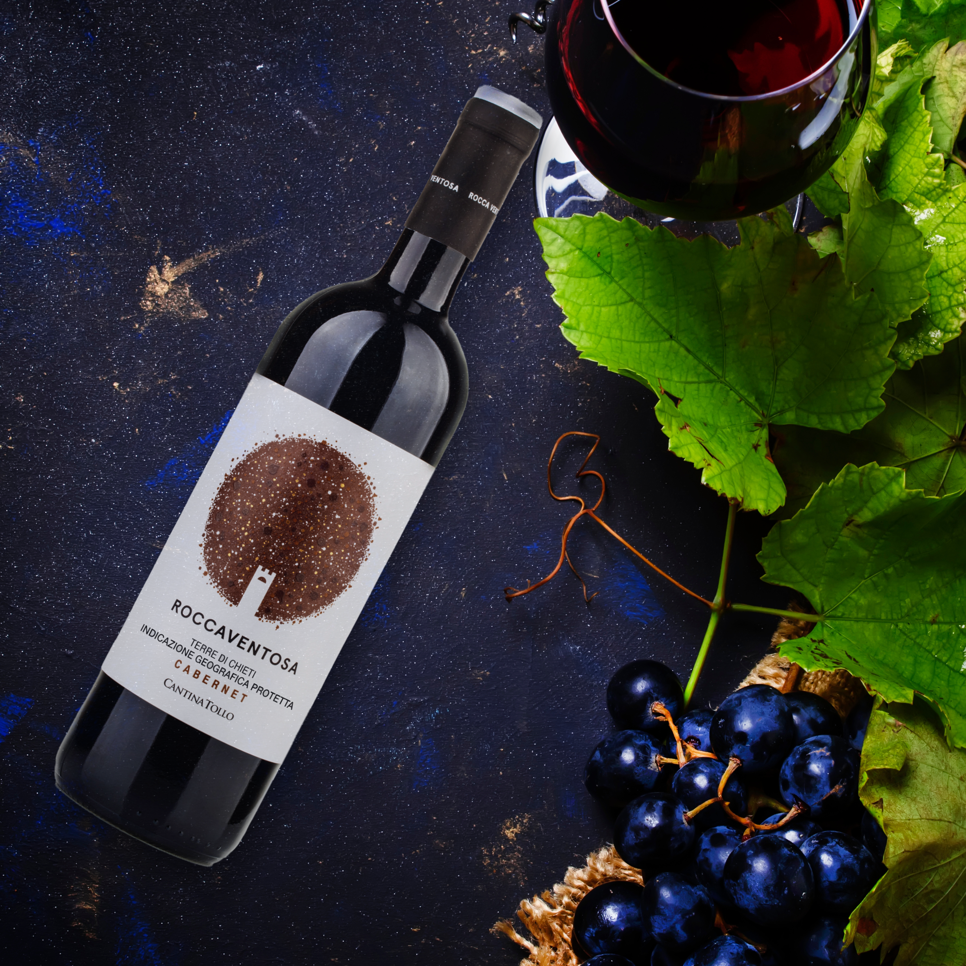 Rocca Ventosa Cabernet Terre di Chieti IGP, 750mL