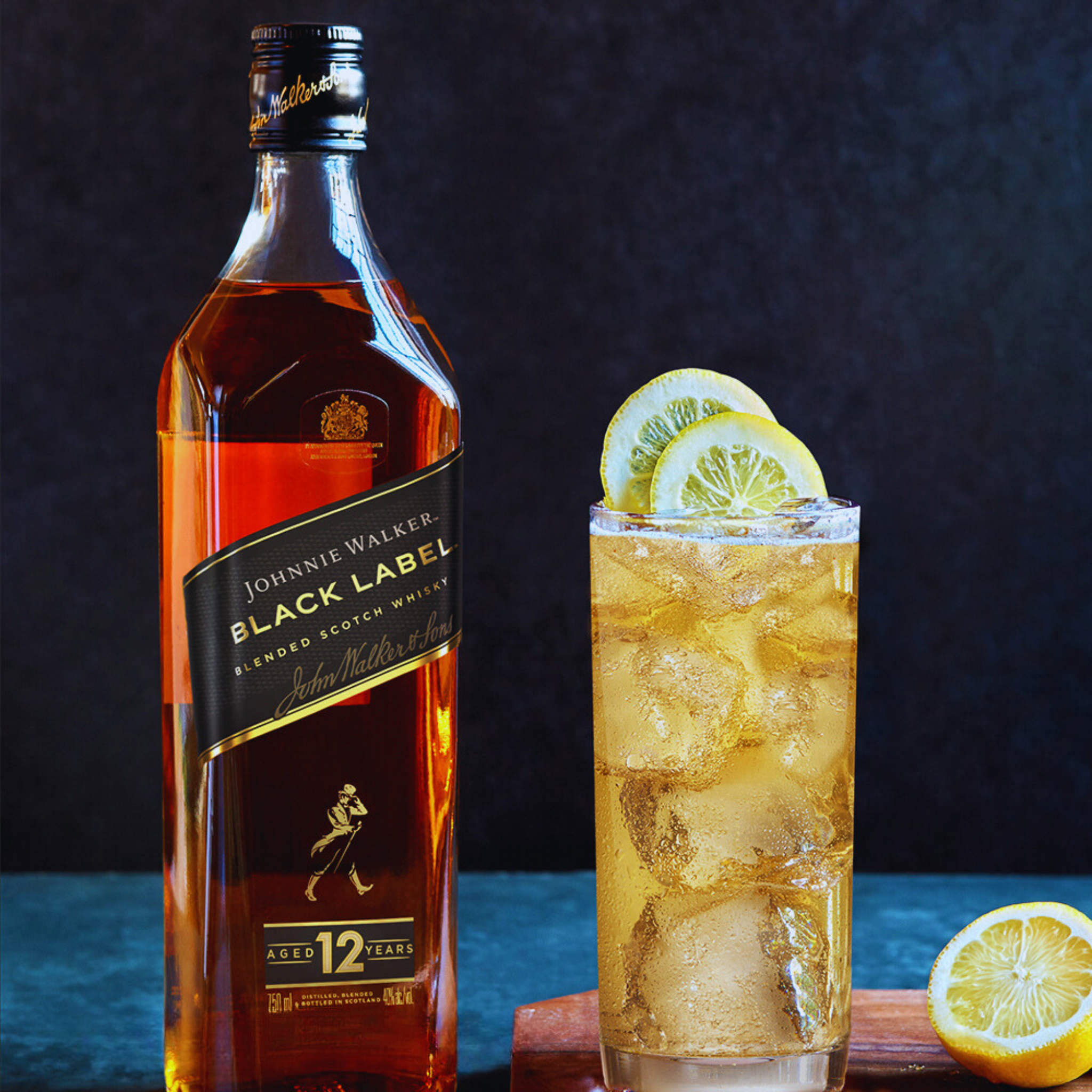 Johnnie Walker Black Label, 1L