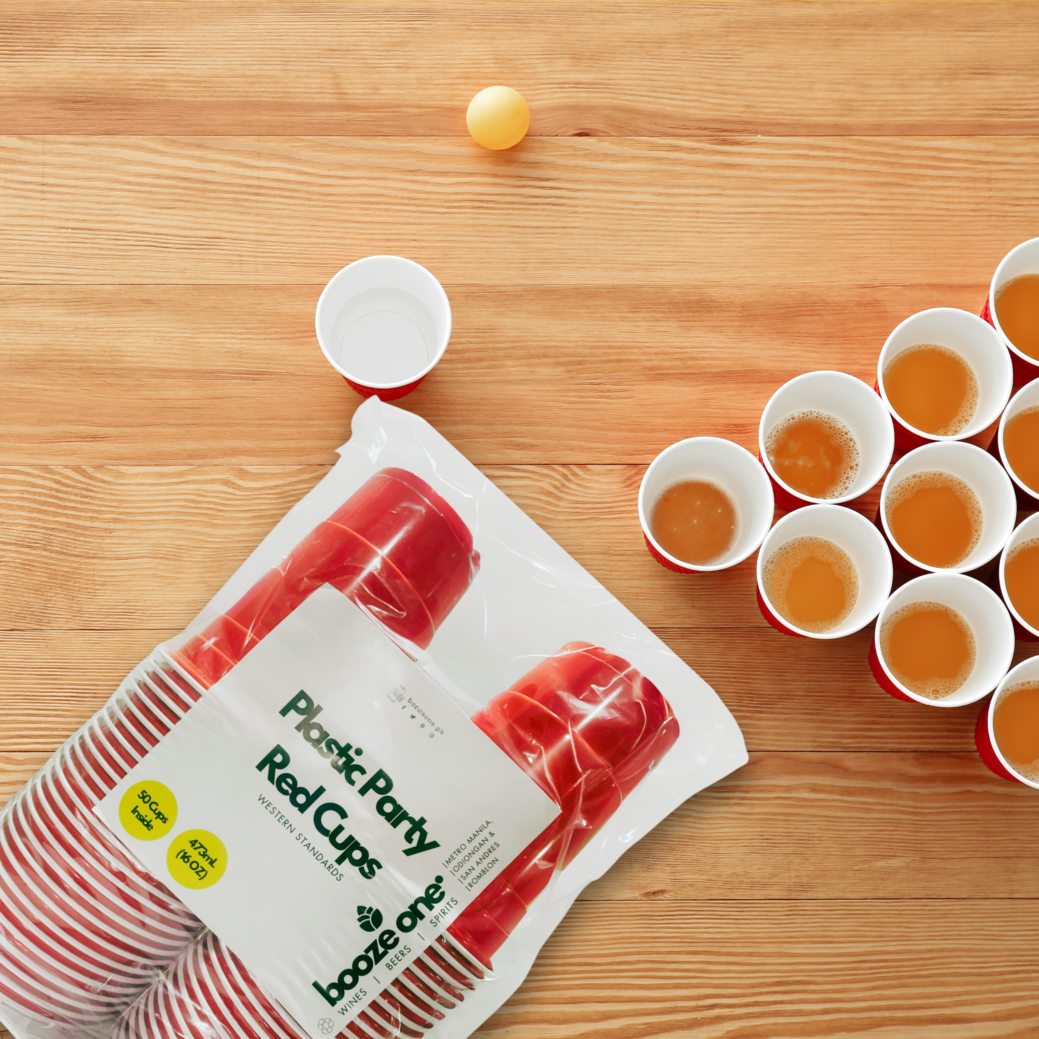 Party Red Cups 16 OZ X 50 Pcs