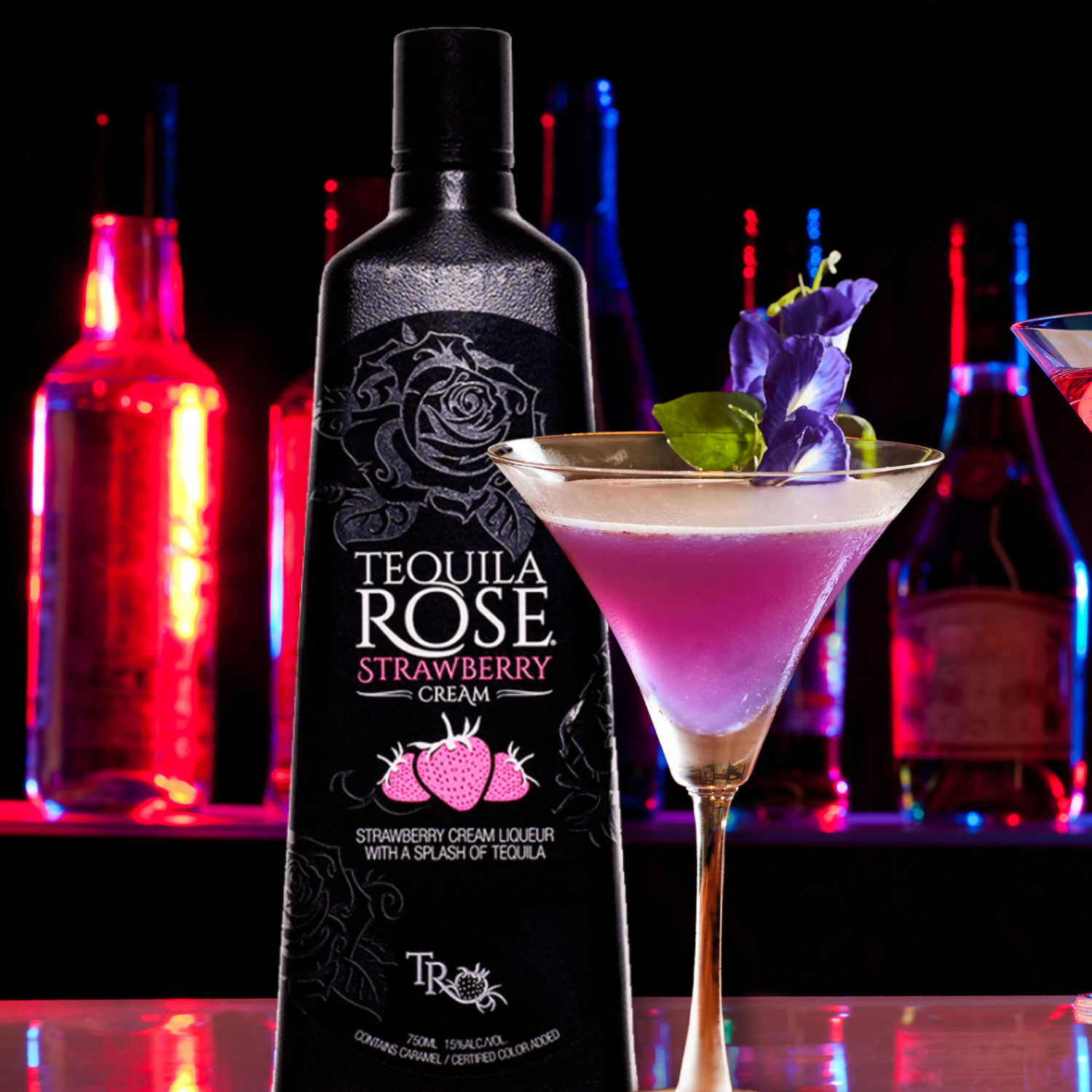 Tequila Rose Strawberry Cream Liqueur, 750mL
