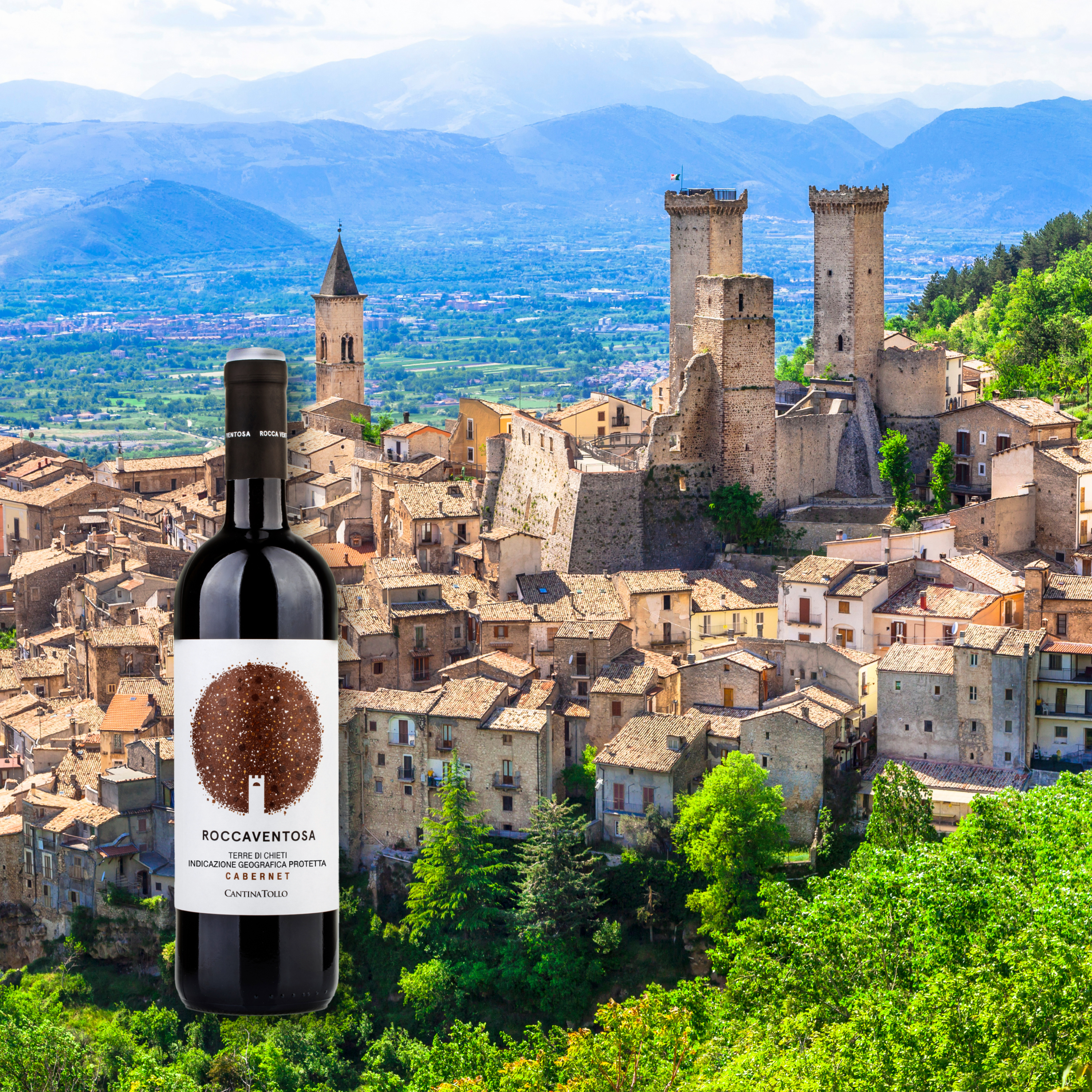 Rocca Ventosa Cabernet Terre di Chieti IGP, 750mL