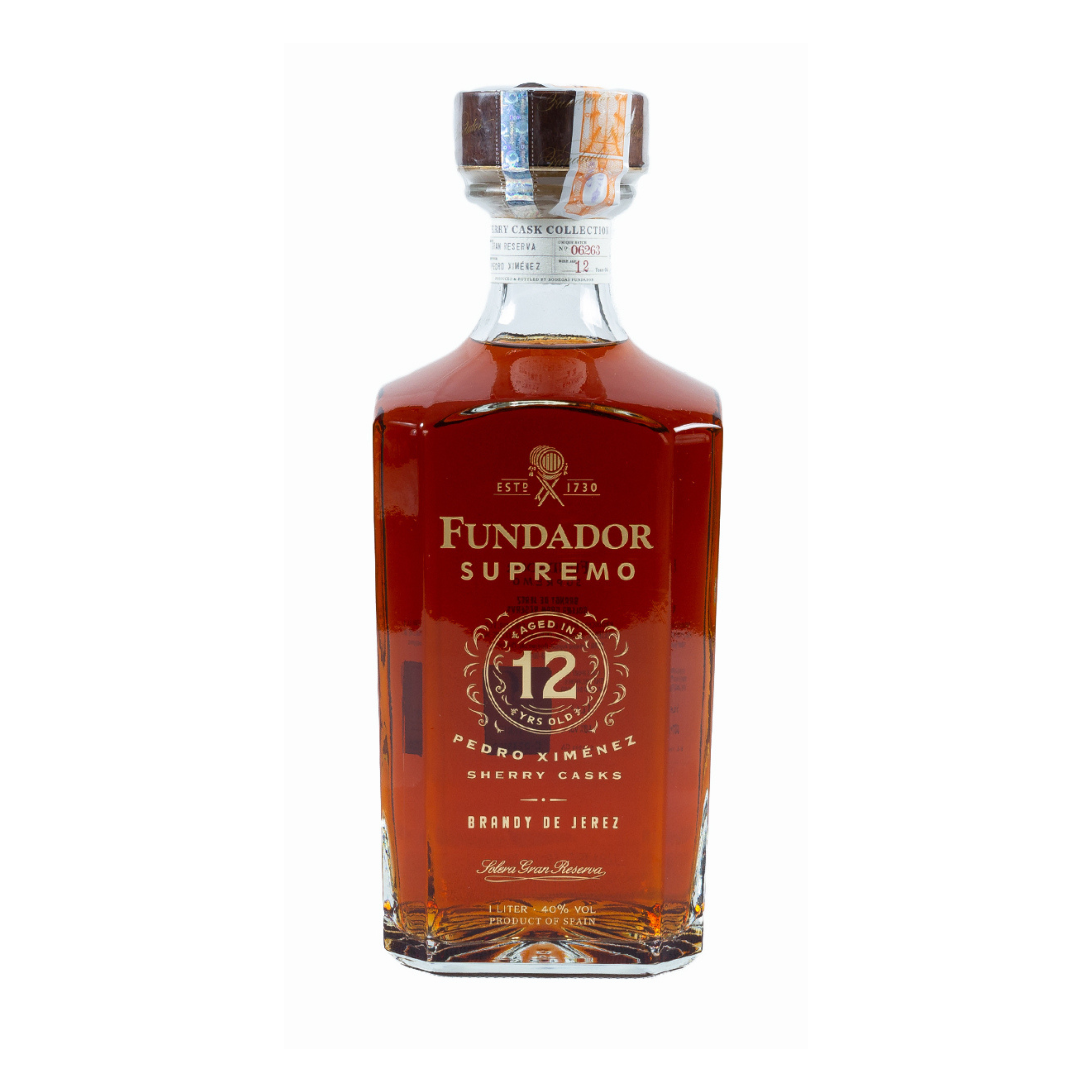 Fundador Supremo 12 YO, 1L