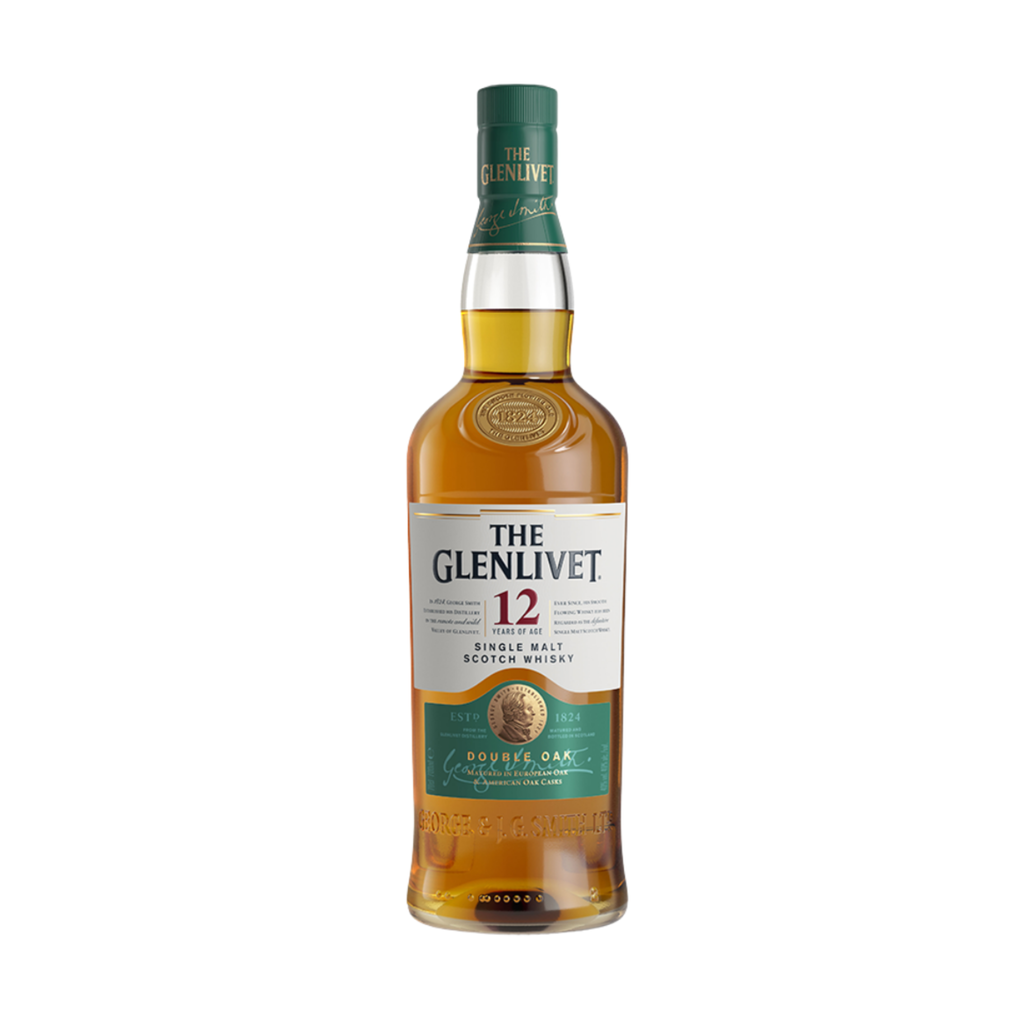 The Glenlivet 12 Years Old Single Malt, 700mL
