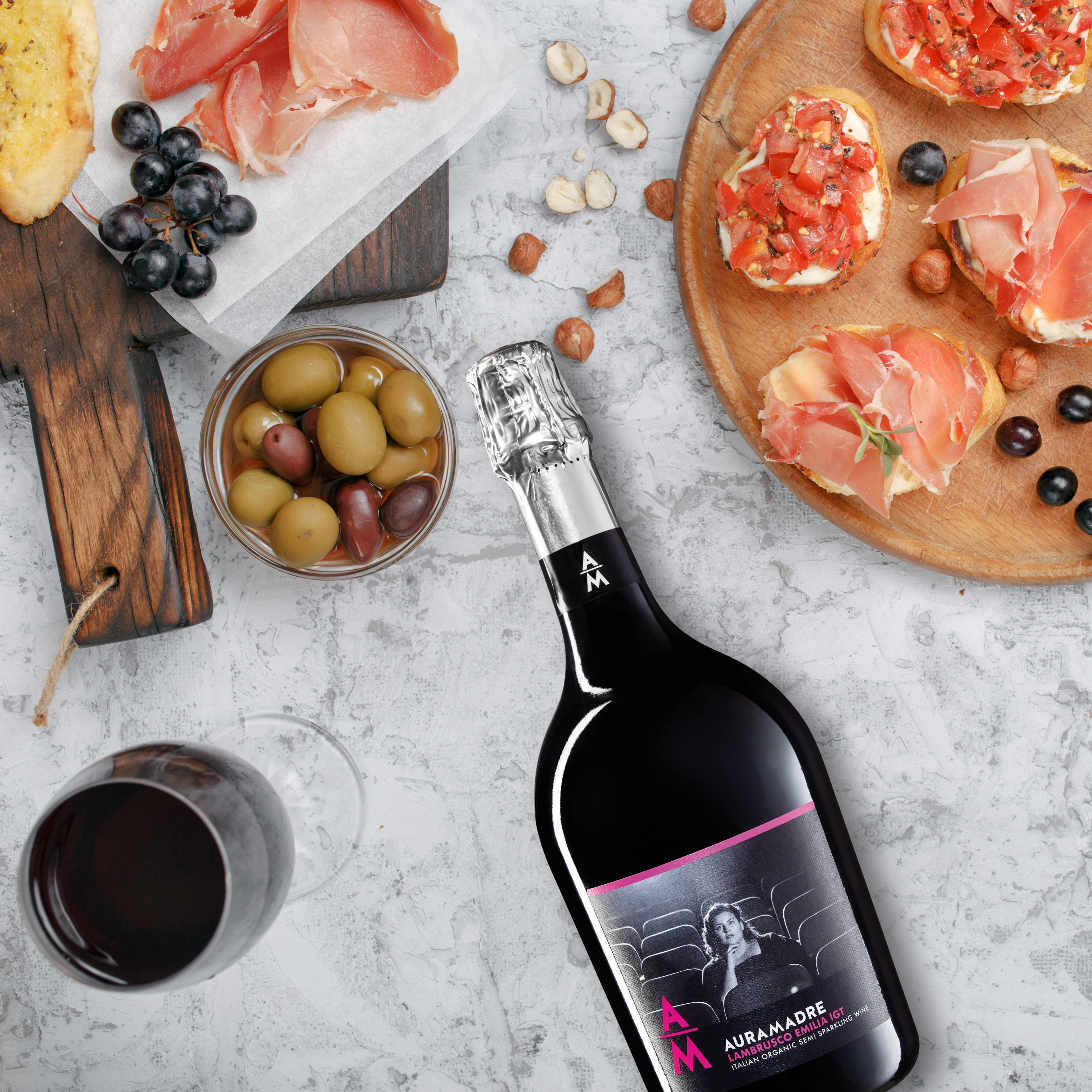 Auramadre Lambrusco Emilia Romagna IGT, 750mL