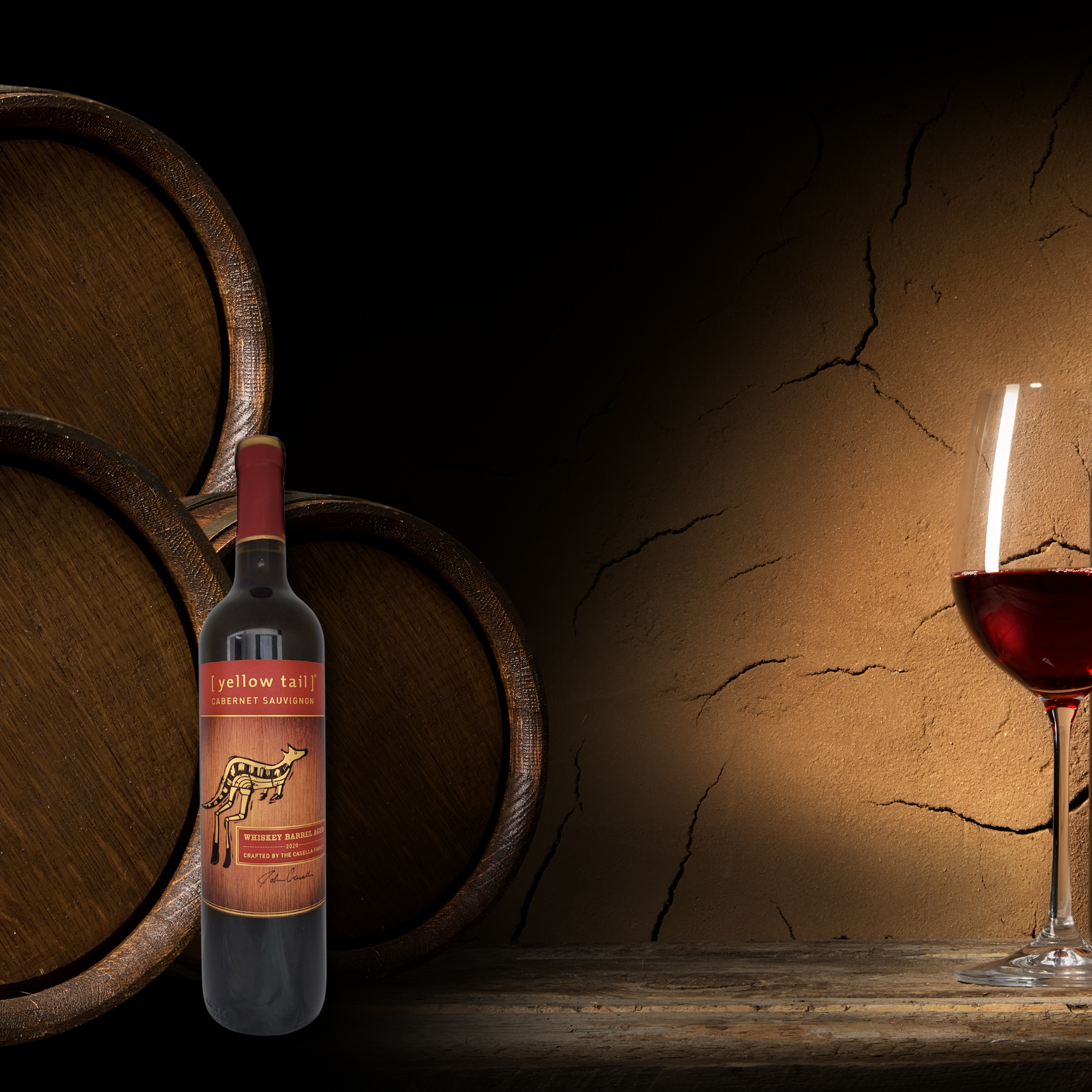 Yellow Tail Whiskey Barrel Cabernet Sauvignon 2021