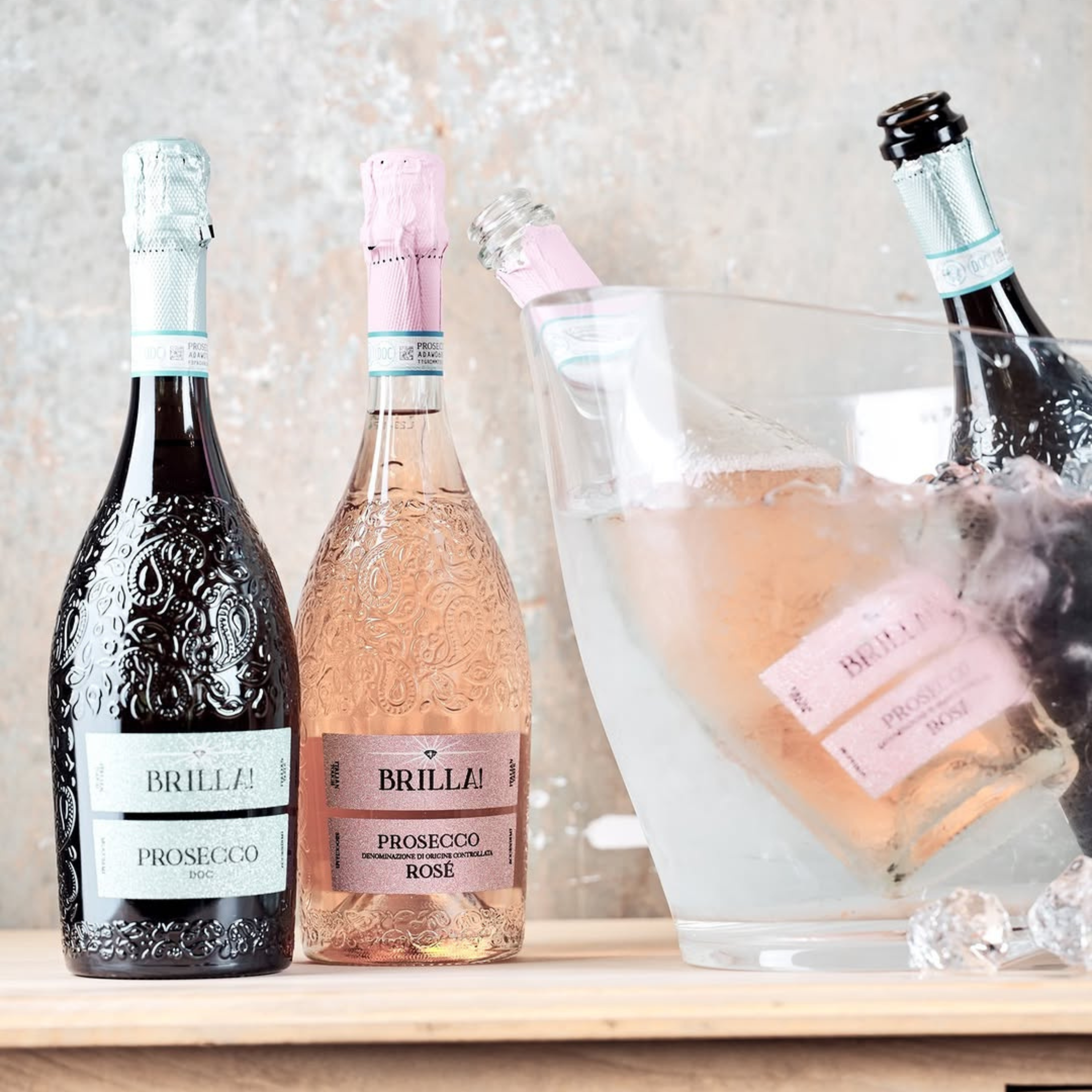 Brilla Prosecco Rosé, 750mL