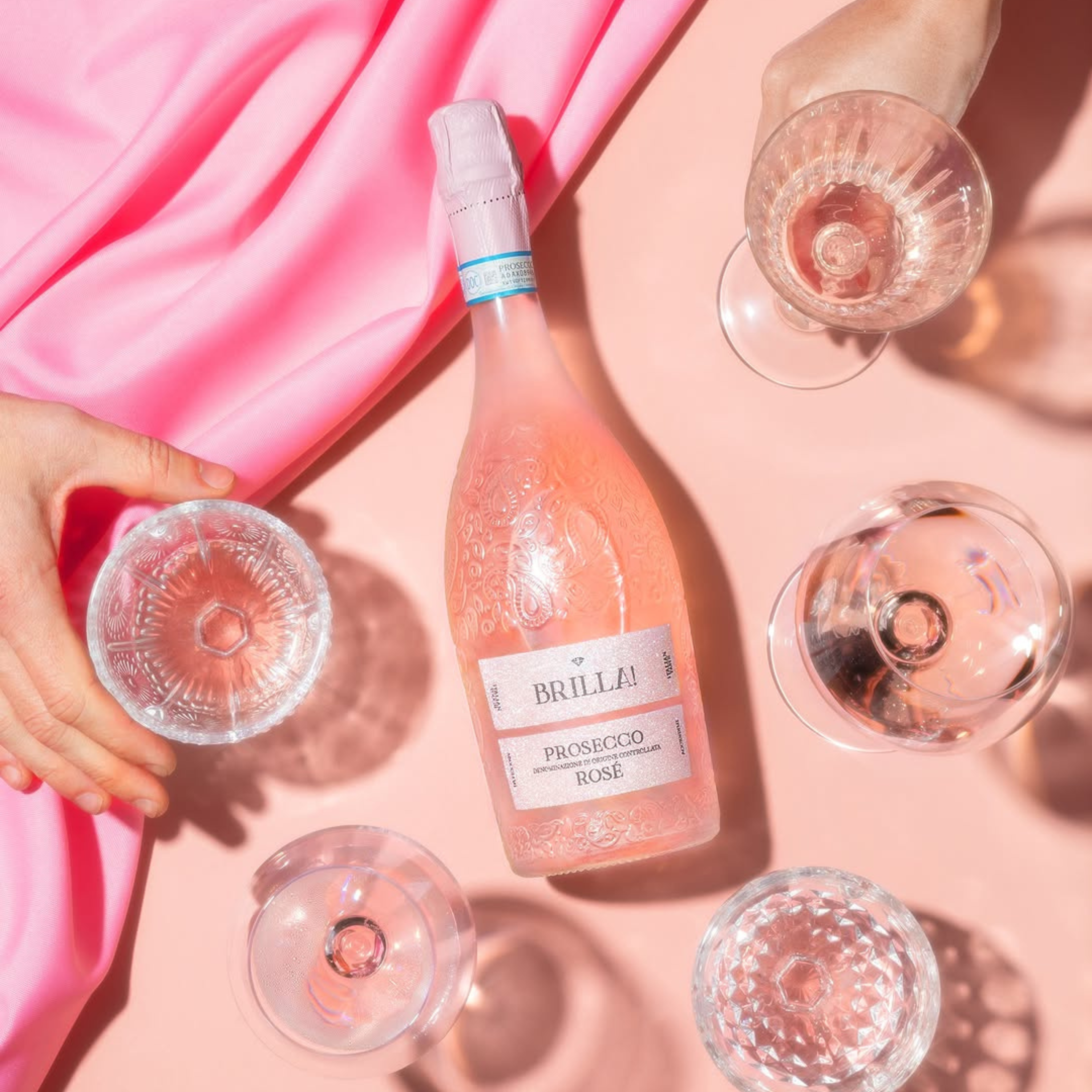Brilla Prosecco Rosé, 750mL