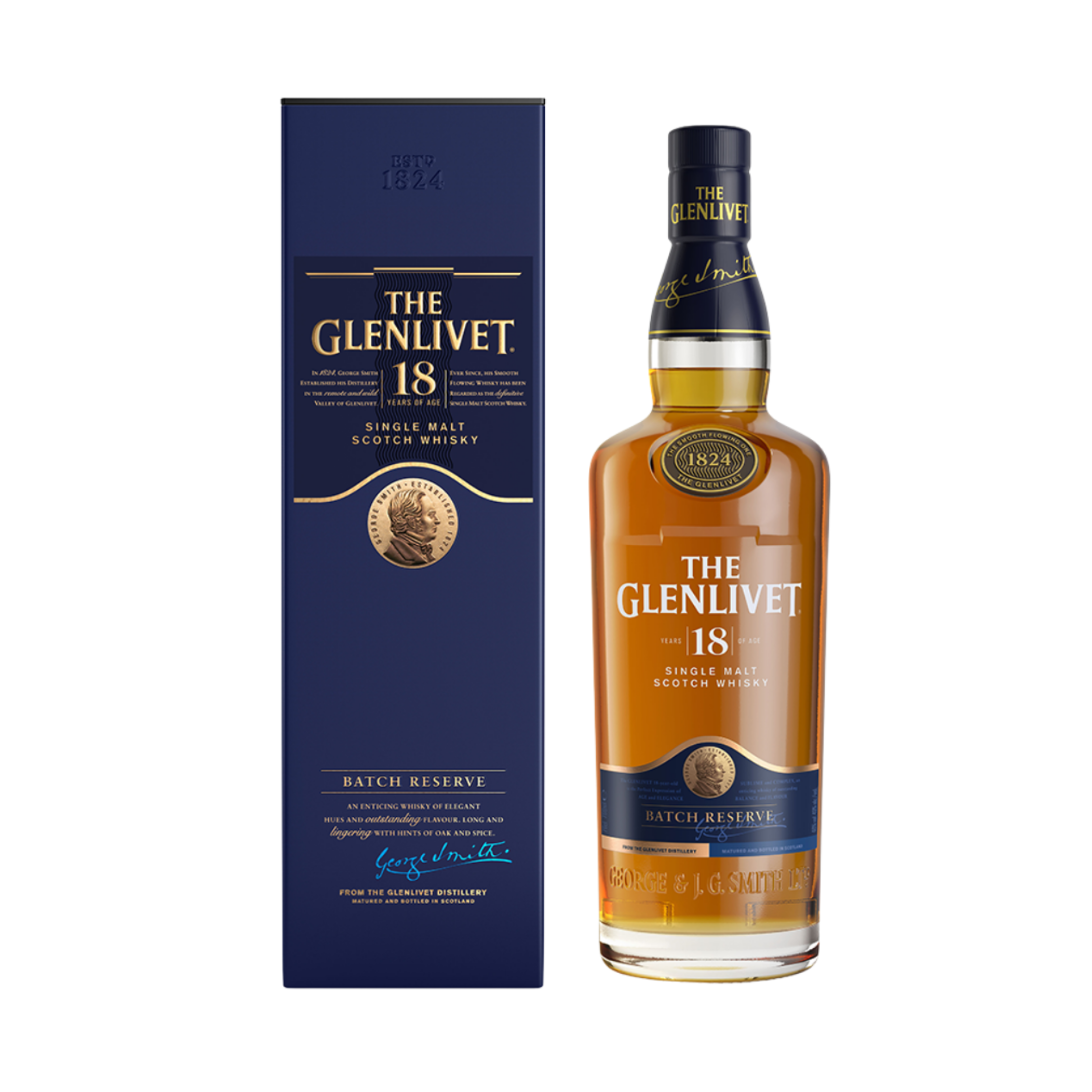 The Glenlivet 18 Years Old Single Malt, 700mL