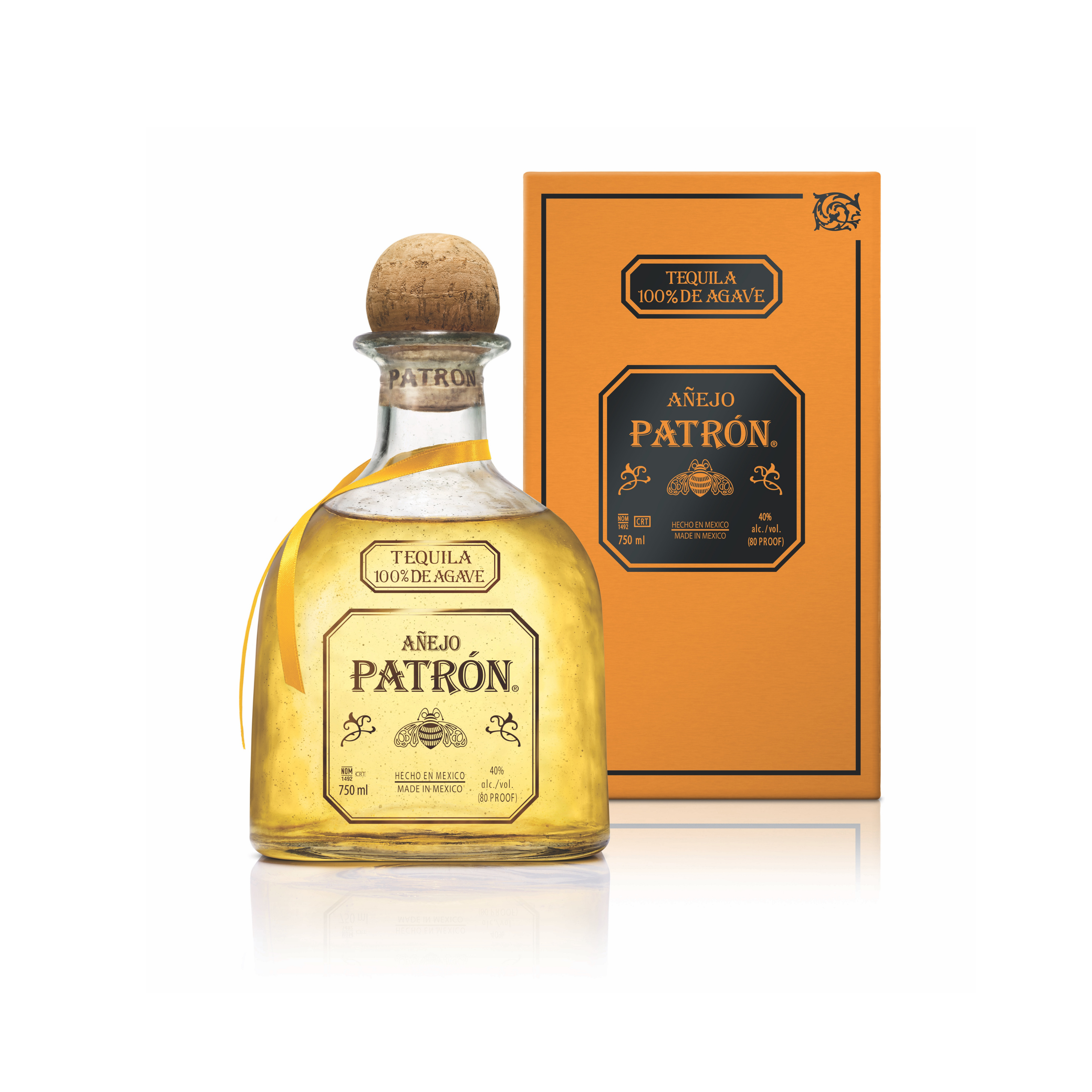 Patron Añejo Tequila, 750mL