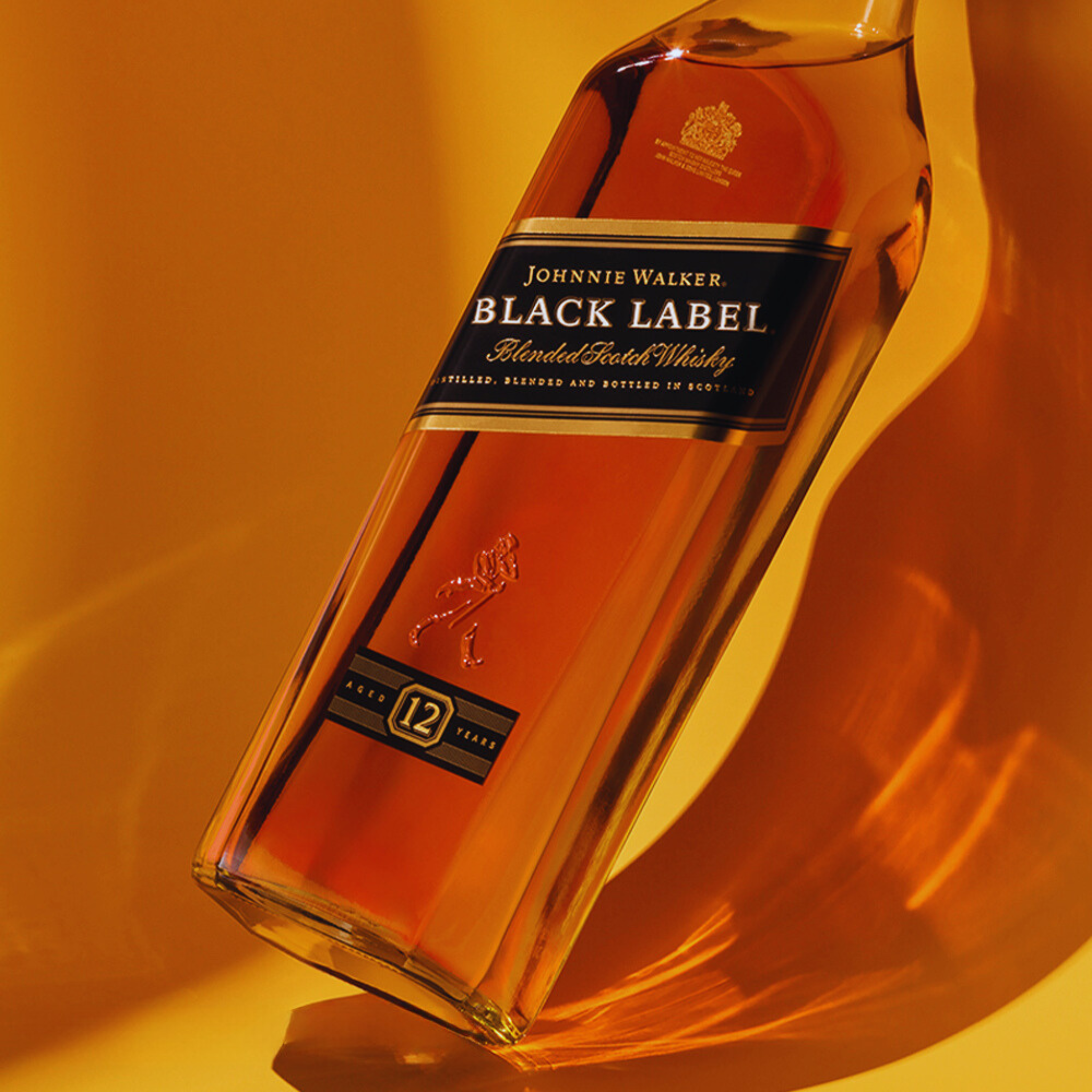 Johnnie Walker Black Label, 3L with Cradle