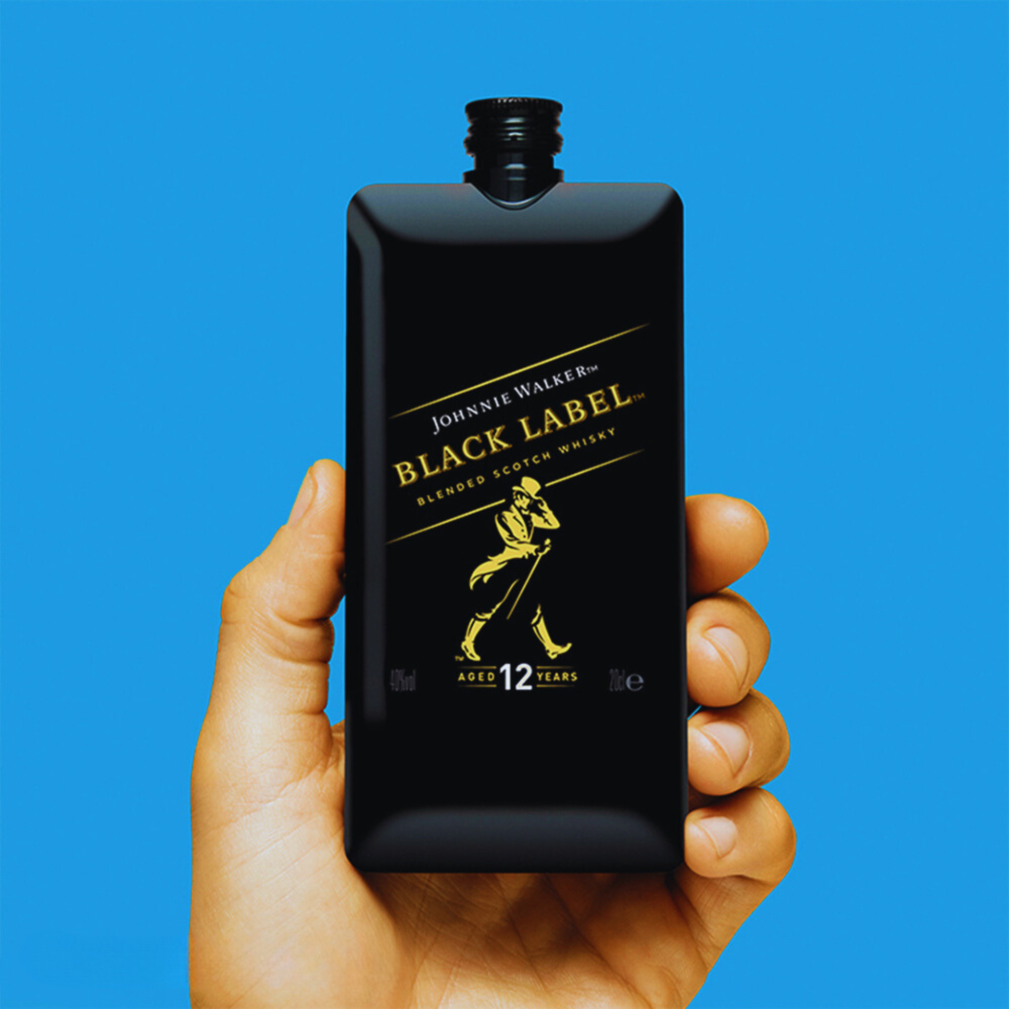 Johnnie Walker Black Label, 200mL Pocket Size