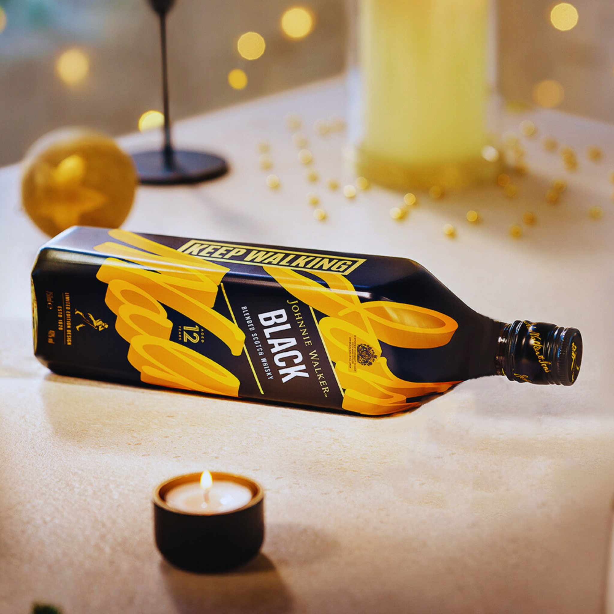 Johnnie Walker Black Label, 1L Icons