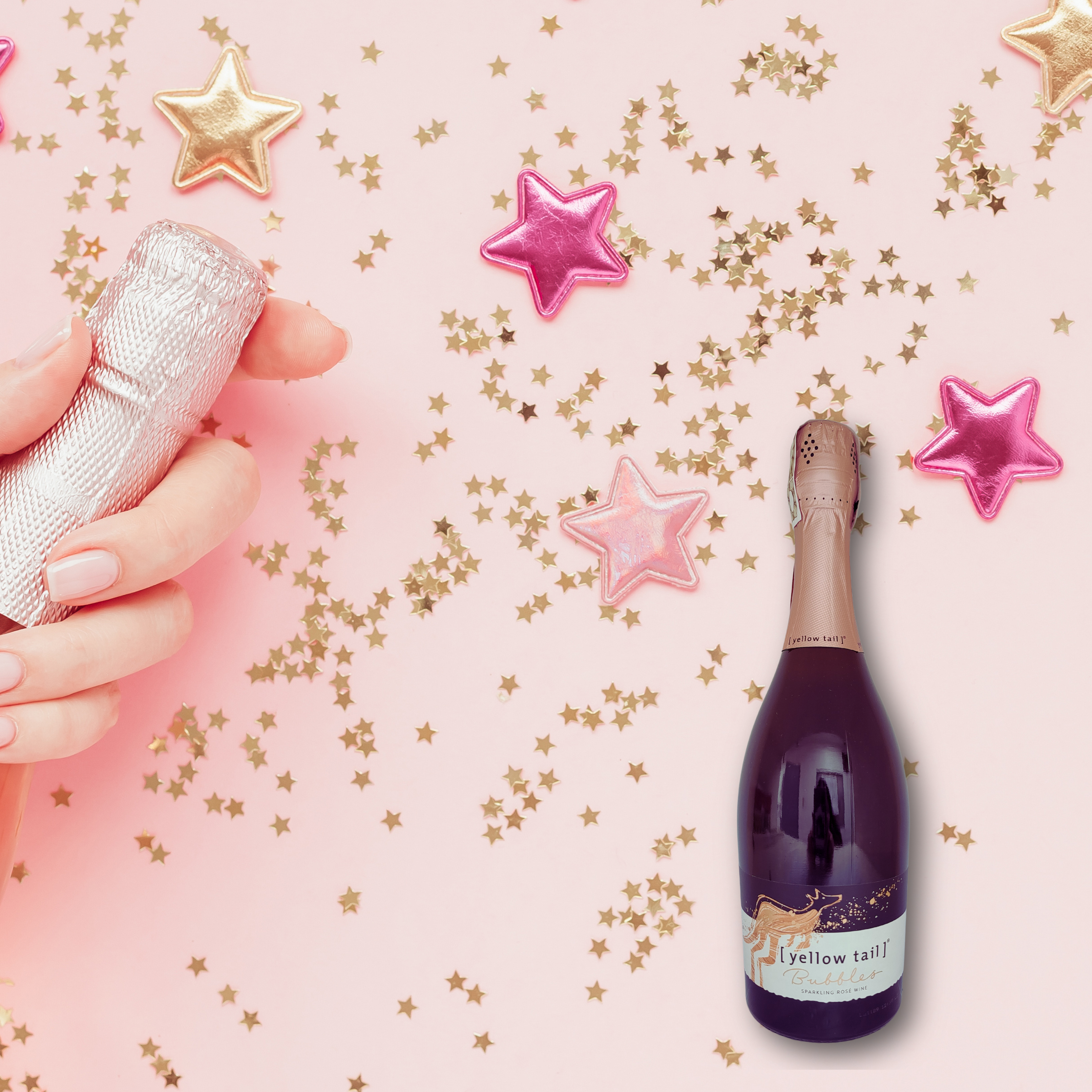 Yellow Tail Bubbles Sparkling Rosé NV