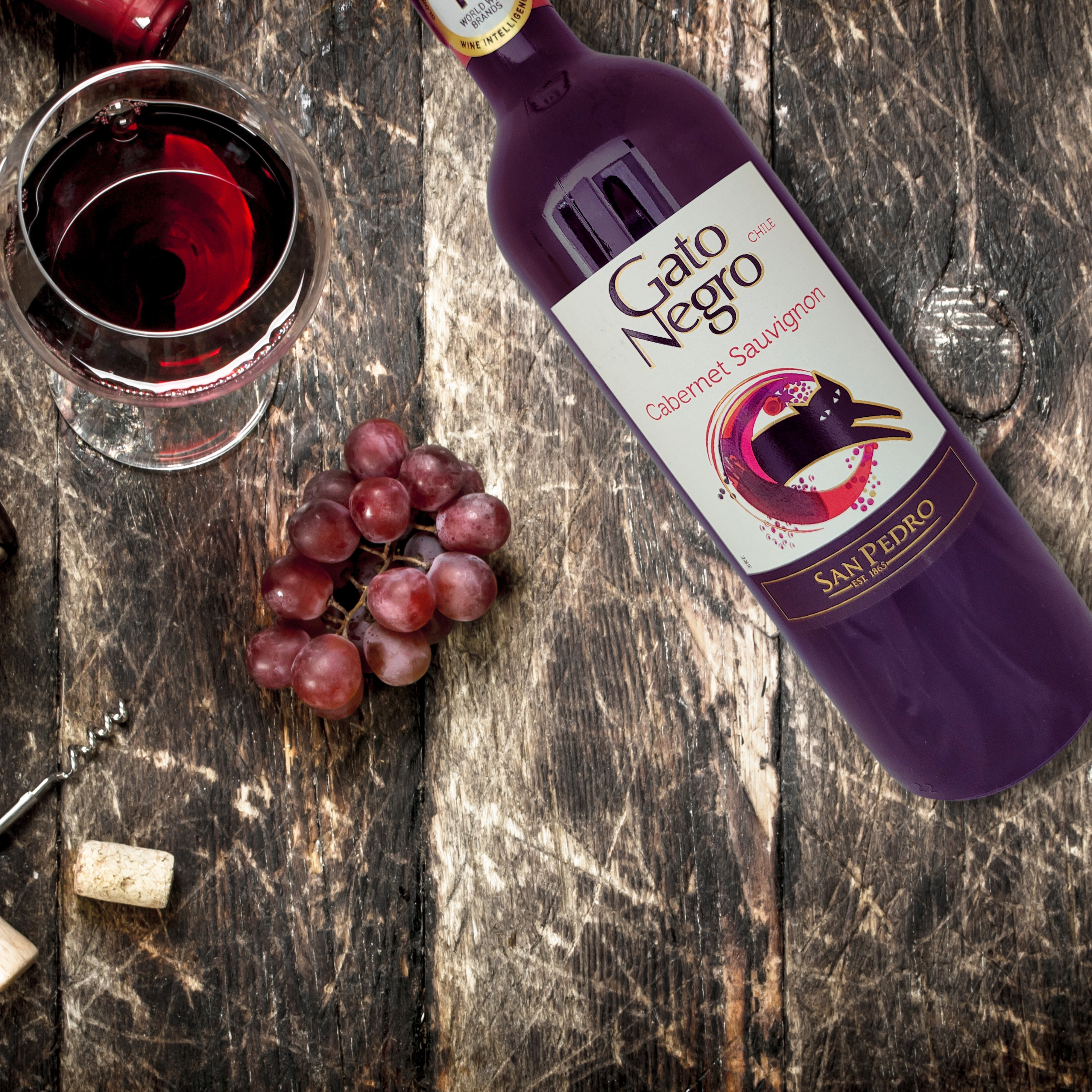 Gato Negro Cabernet Sauvignon 2022, 750mL