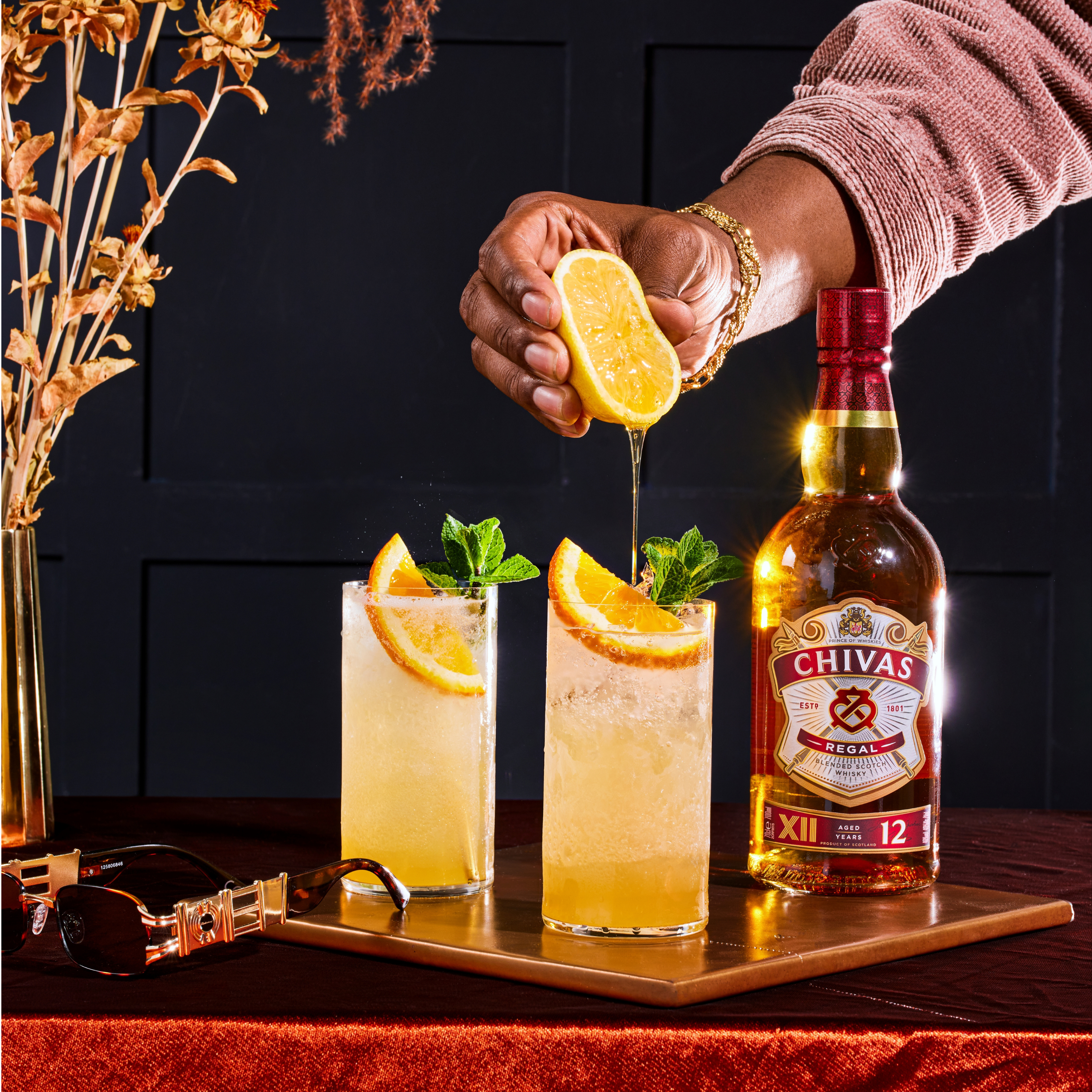 Chivas Regal 12 Years Old Blended Scotch Whiskey, 1L