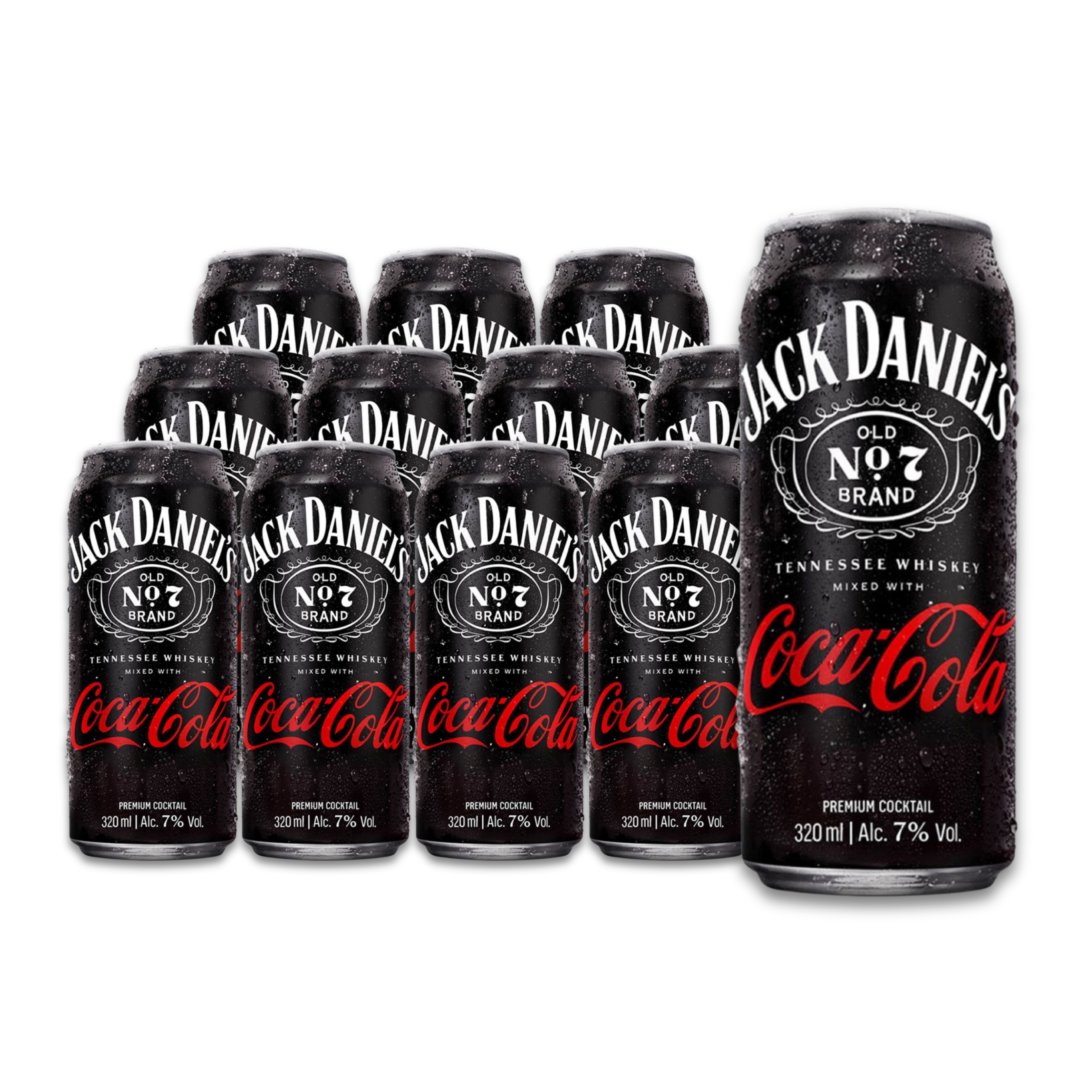 Jack and Coke 320mL x 12 Cans