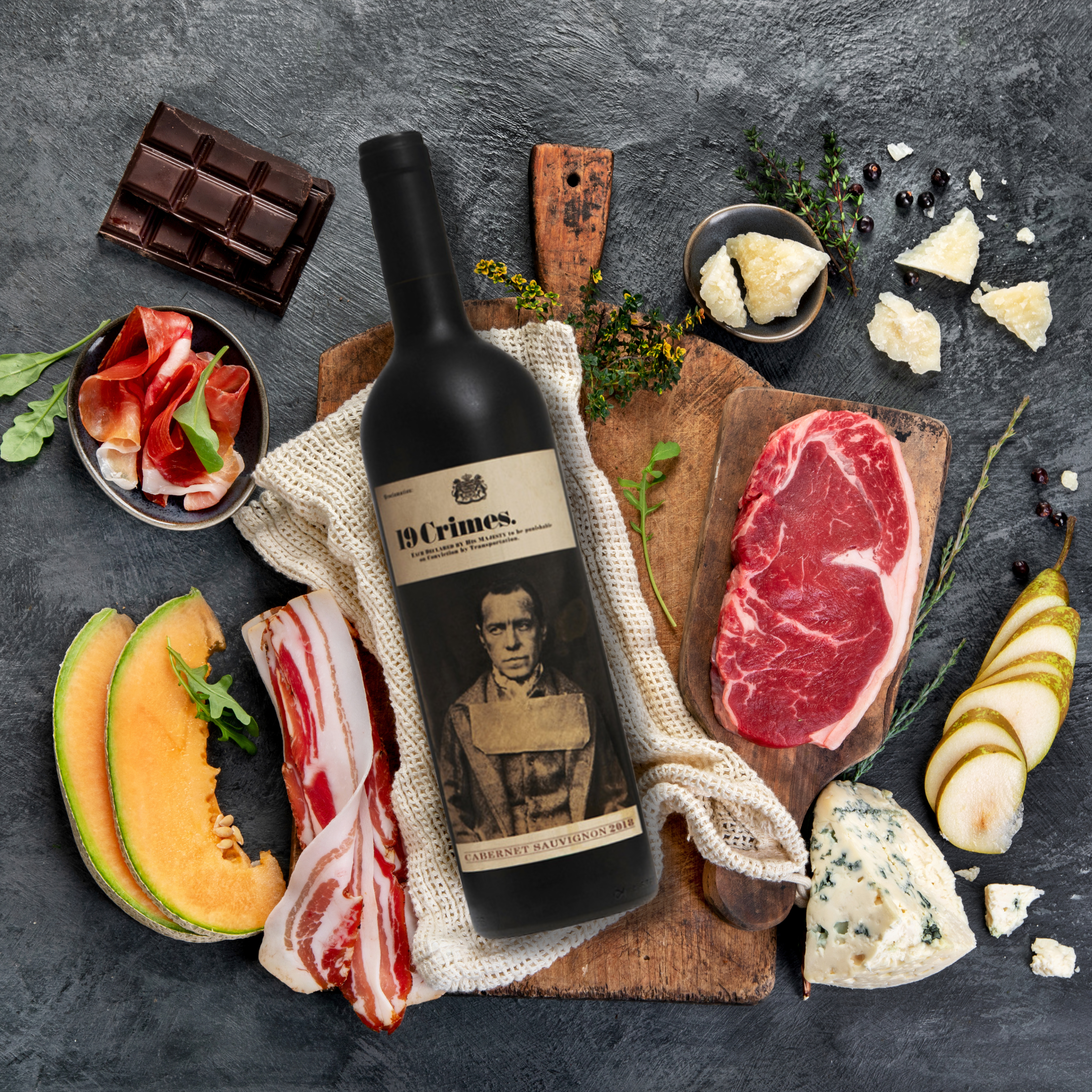 19 Crimes Cabernet Sauvignon, 750mL