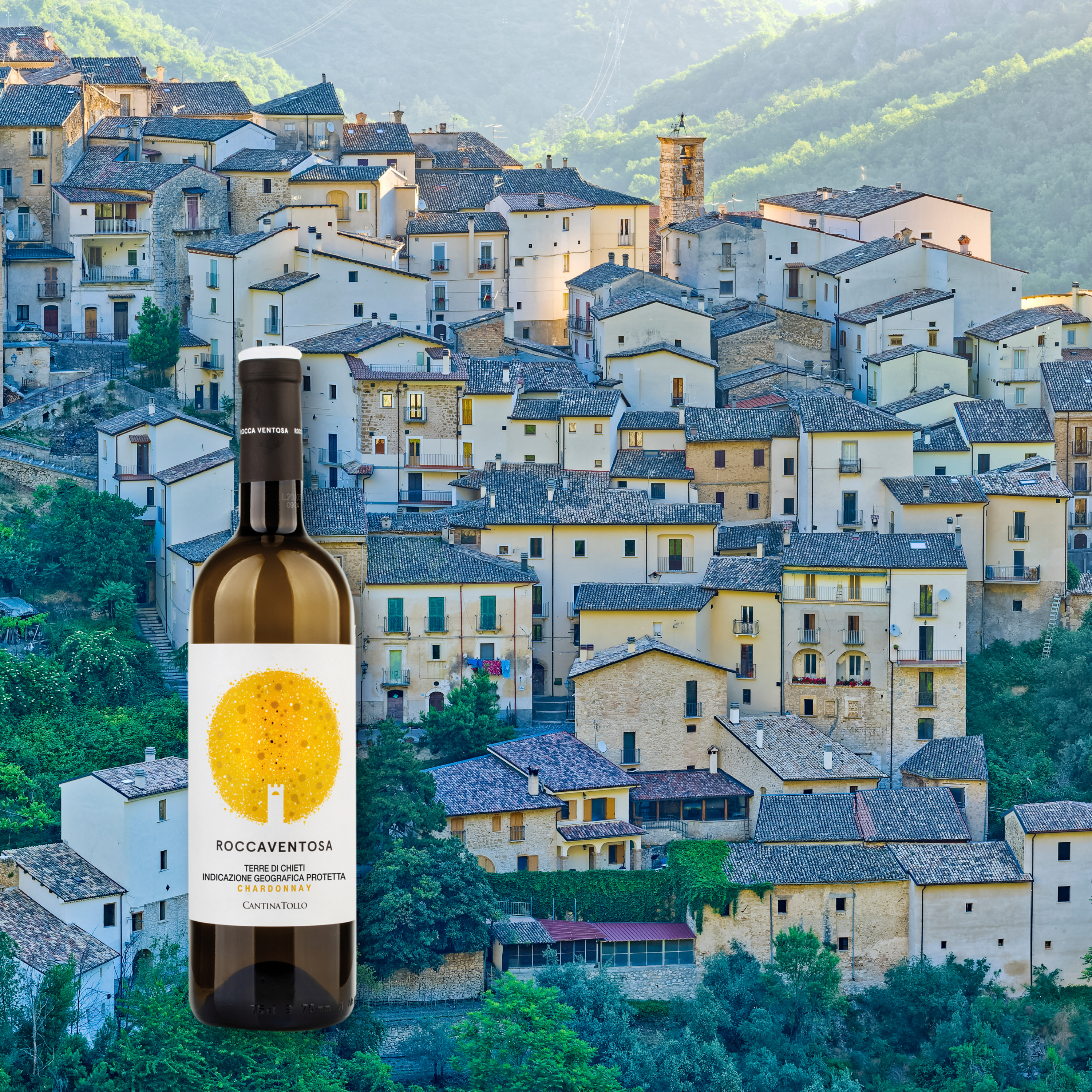 Rocca Ventosa Chardonnay Terre Di Chieti IGP, 750mL