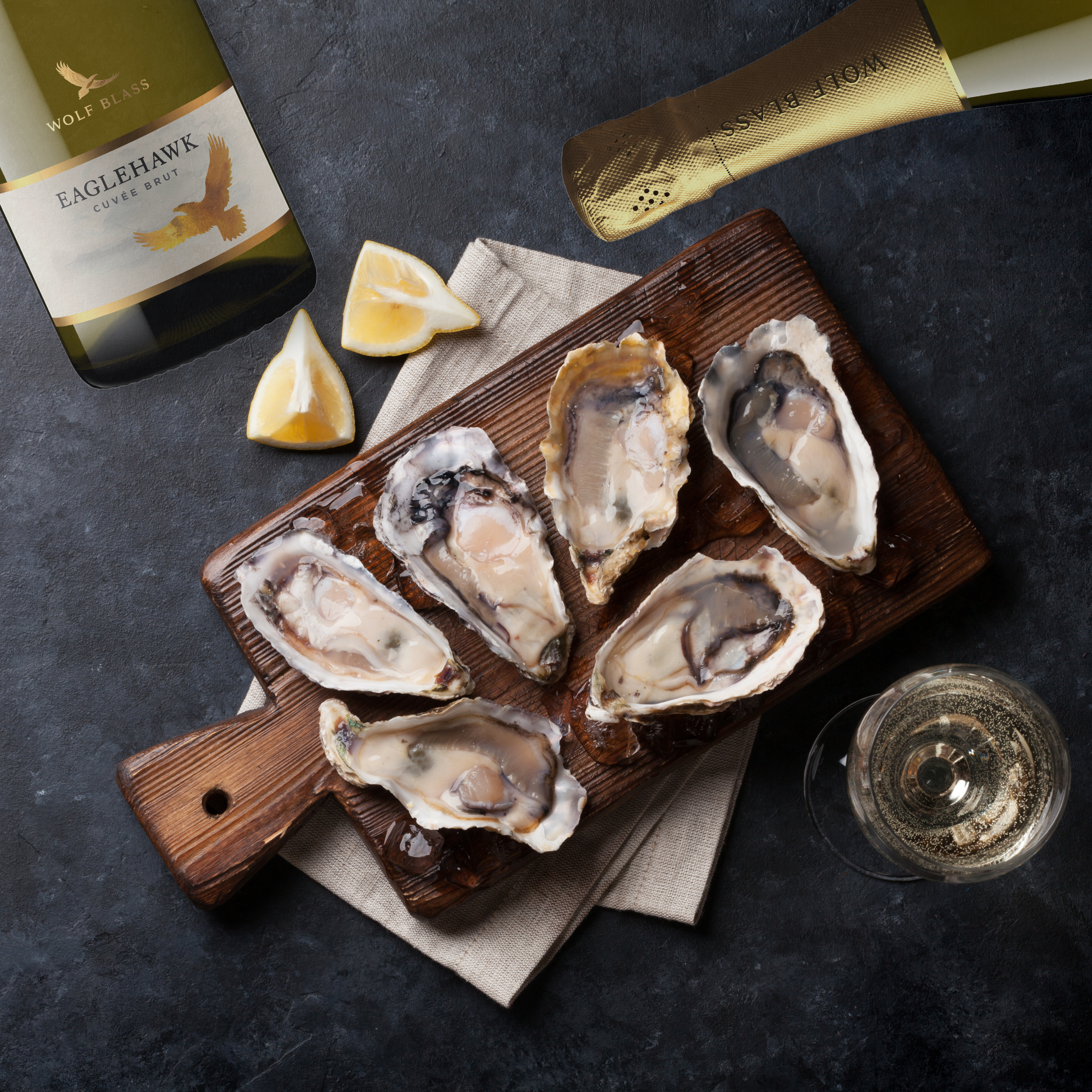 Wolf Blass Eaglehawk Cuvee Brut, 750mL