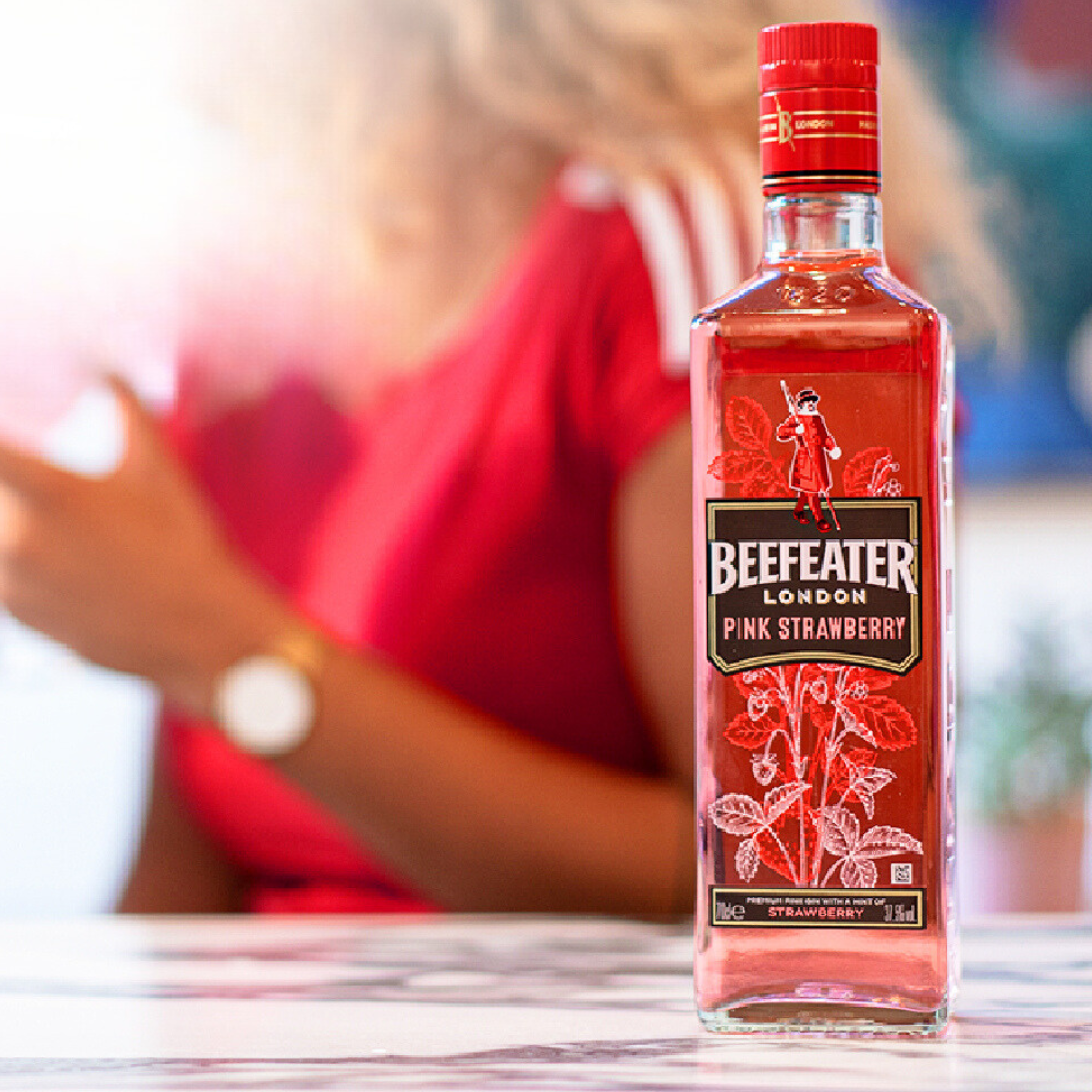 Beefeater London Pink Strawberry Gin, 700mL