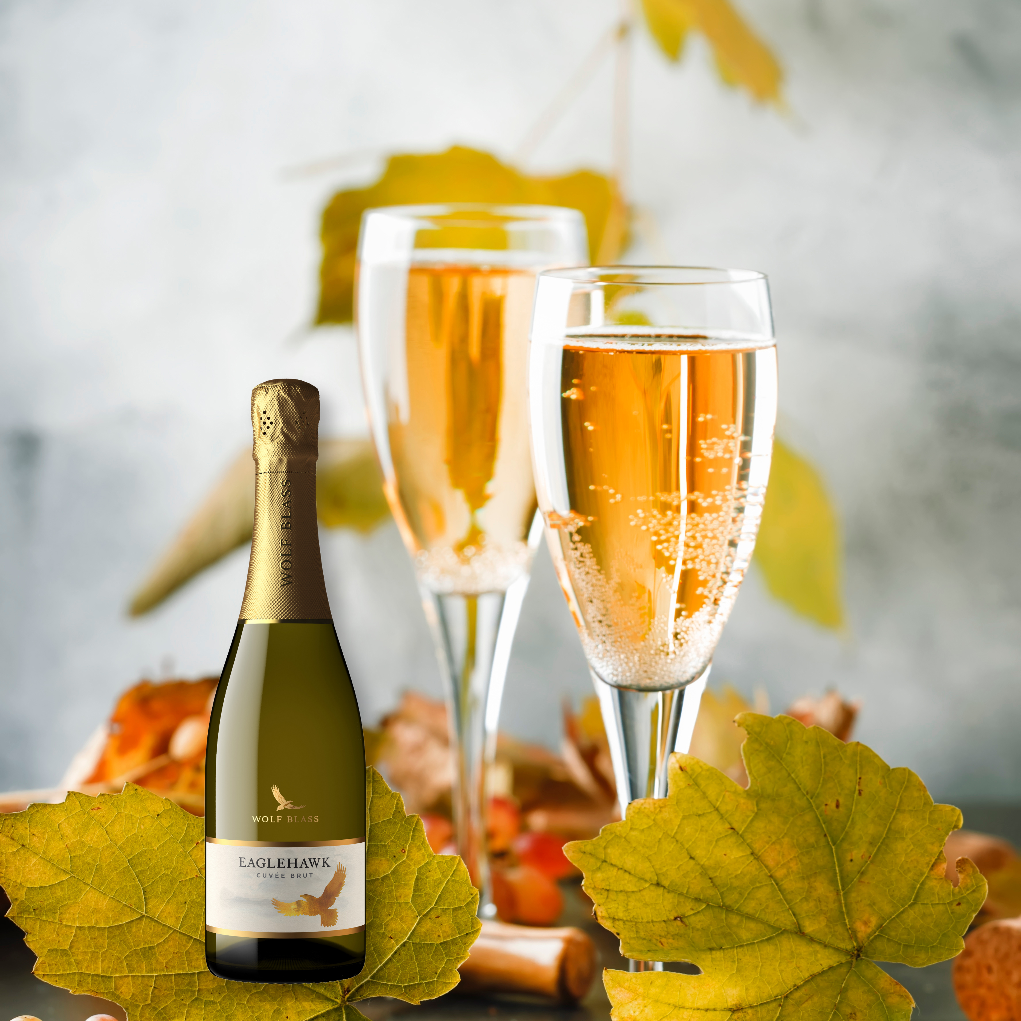 Wolf Blass Eaglehawk Cuvee Brut, 750mL