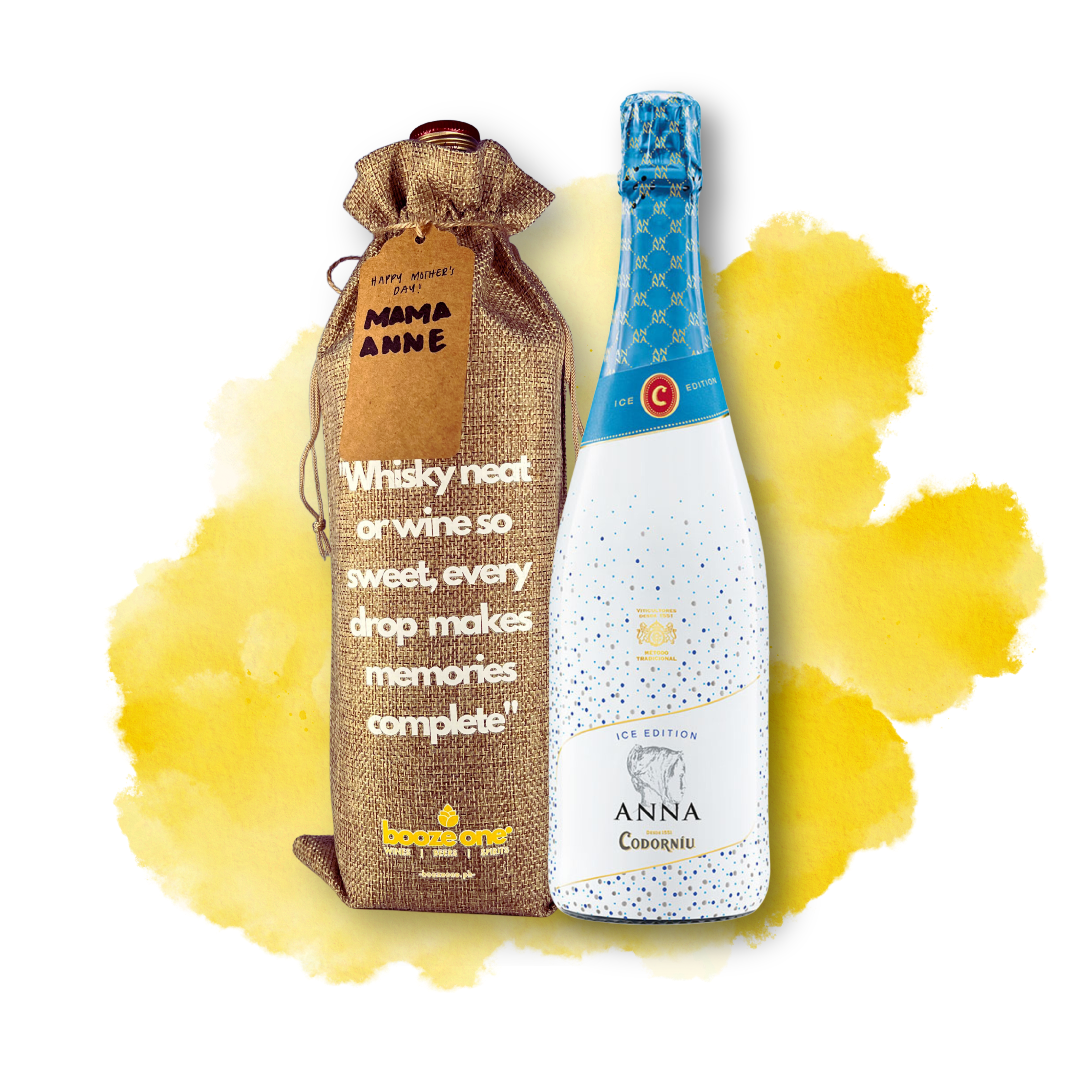 Anna de Codorniu Ice Edition, 750mL in BUrlap Gift Bag