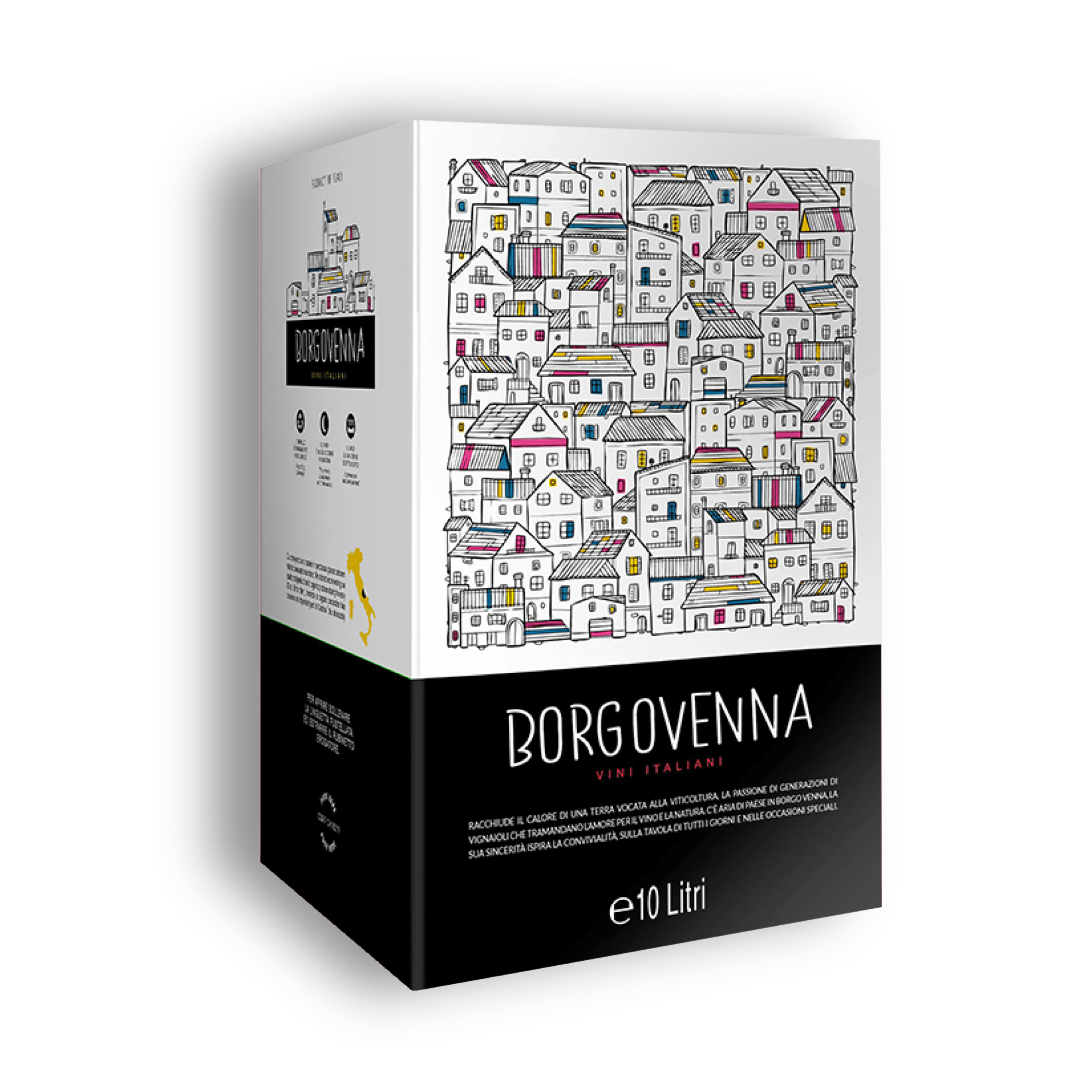Borgovenna Vino Rosso, 10L