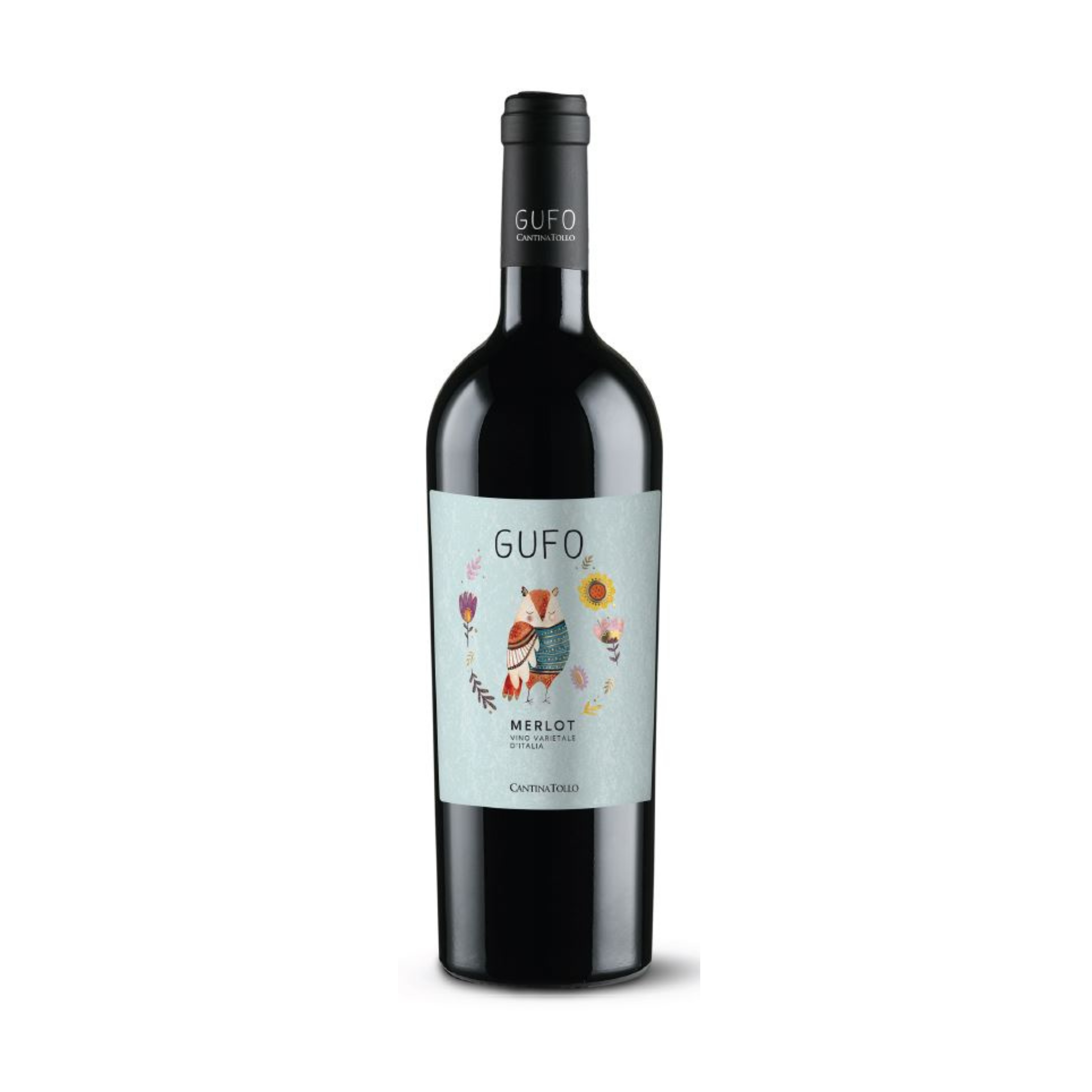 Gufo Merlot Vino Varietale, 750mL