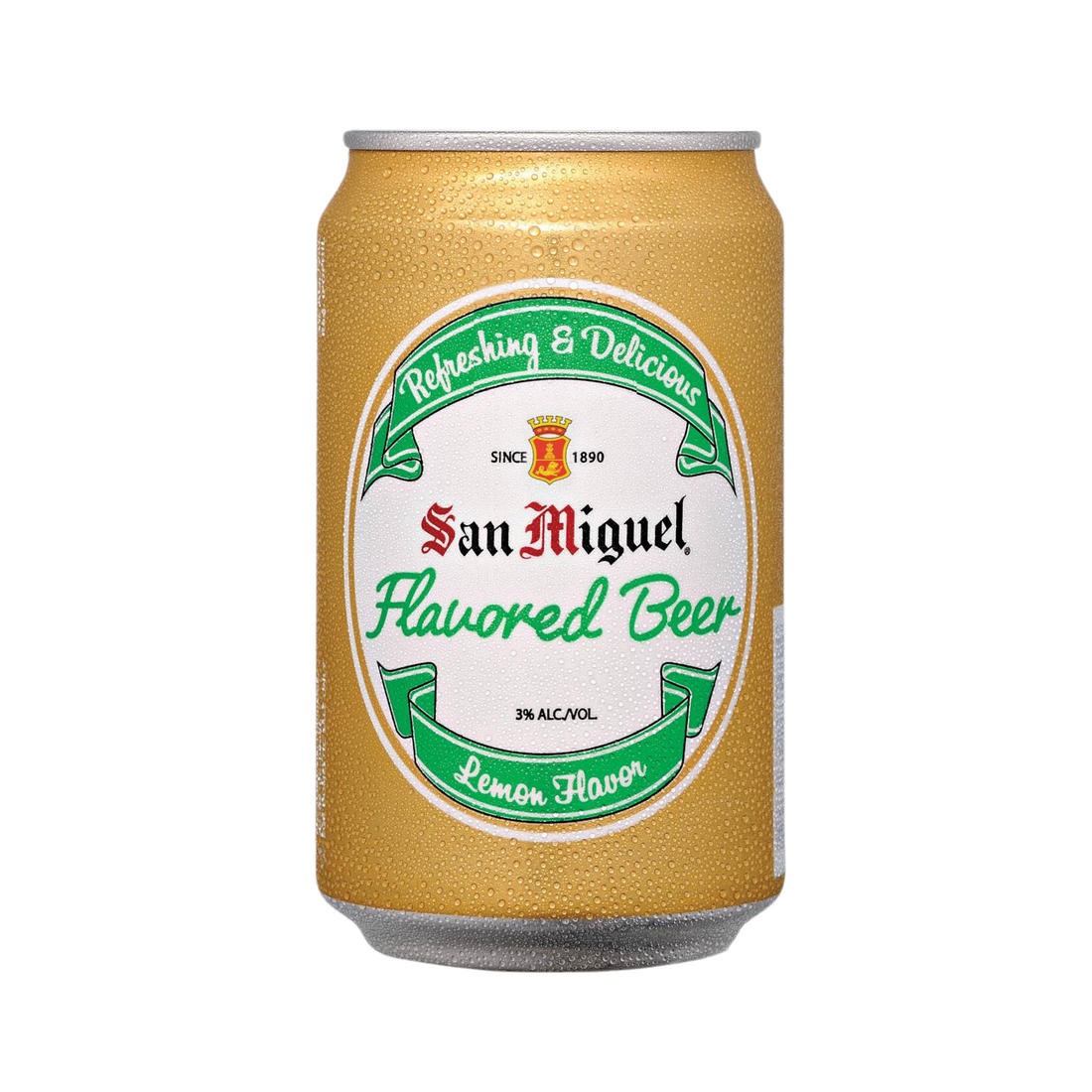 San Miguel Flavoured Beer Lemon, 330mL x 6 Cans