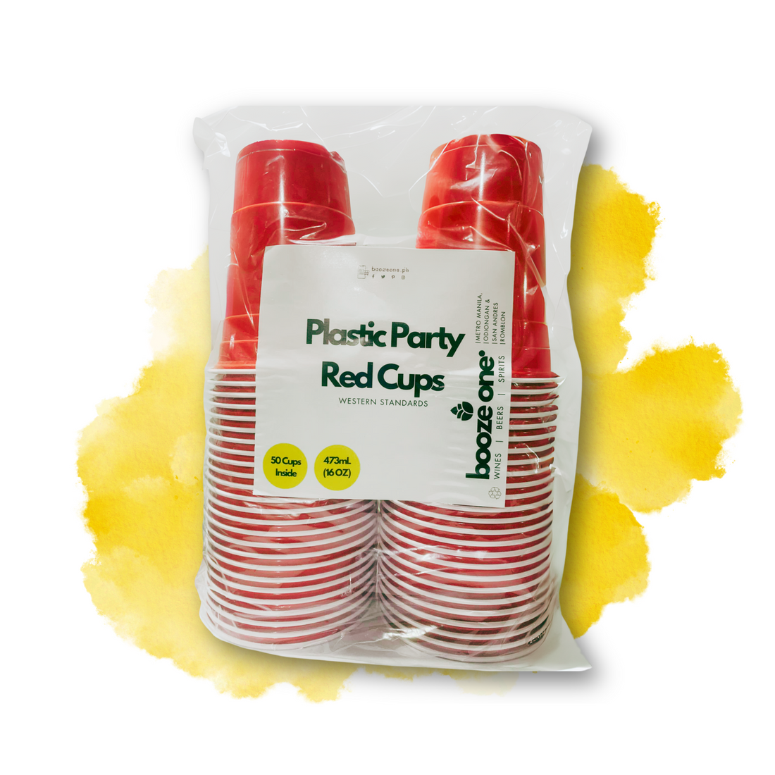 Party Red Cups 16 OZ X 50 Pcs