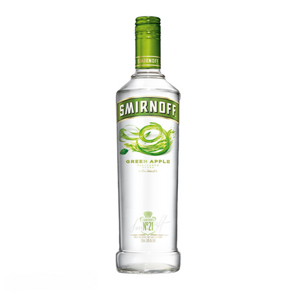 Smirnoff Green Apple Vodka, 700mL