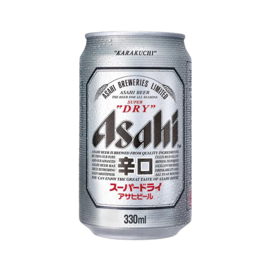Asahi Super Dry, 330mL X 24 Cans