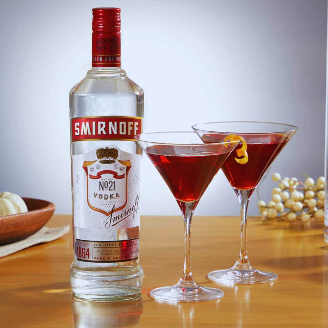 Smirnoff Red Label Vodka, 700mL