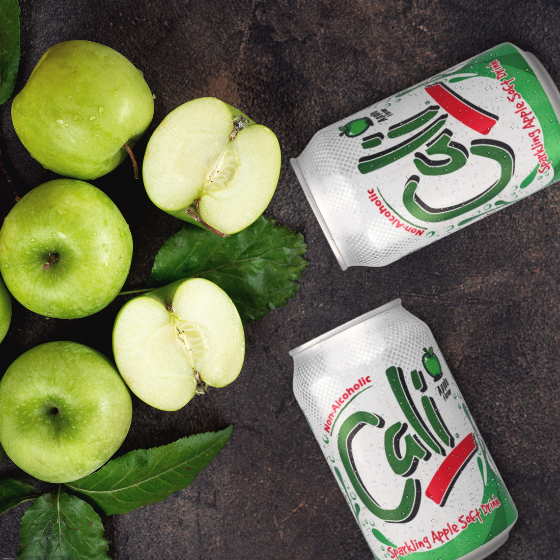 Cali Sparkling Apple, 330mL X 6 Cans