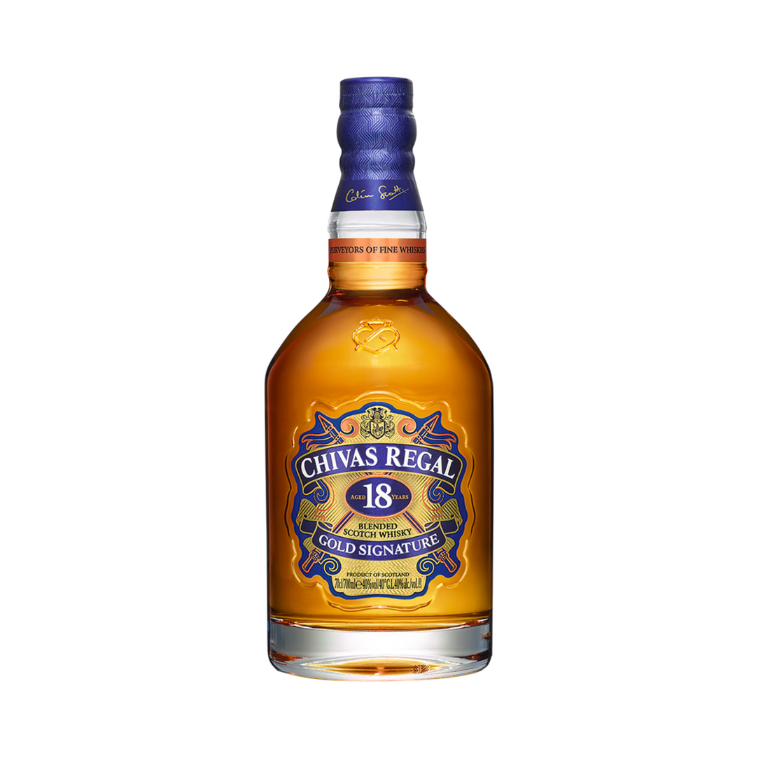 Chivas Regal 18 Years Old Blended Scotch Whisky, 700mL